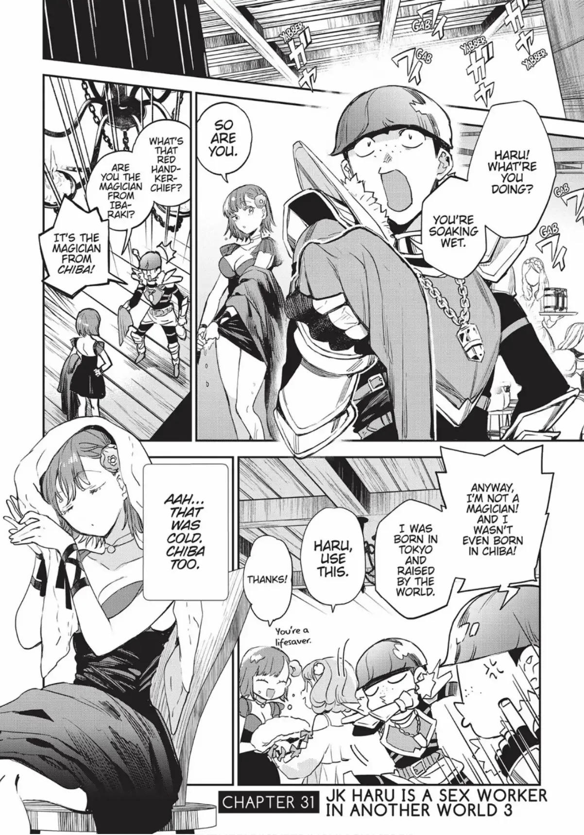 Jk Haru Wa Isekai De Shoufu Ni Natta Chapter 31 - page 1