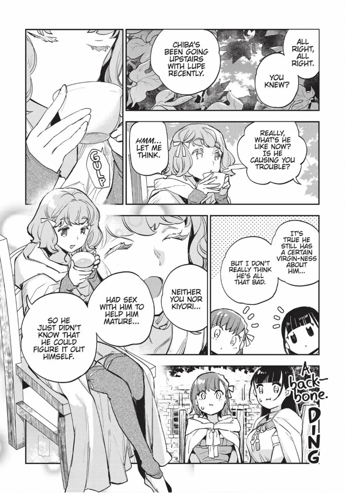 Jk Haru Wa Isekai De Shoufu Ni Natta Chapter 34 - page 12