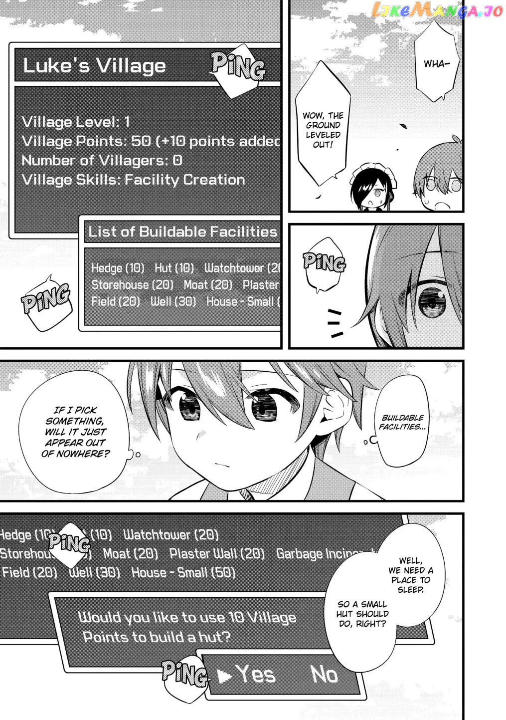 The Amazing Village Creator Slow Living With The Village Building Cheat Skill chapter 1.3 - page 1