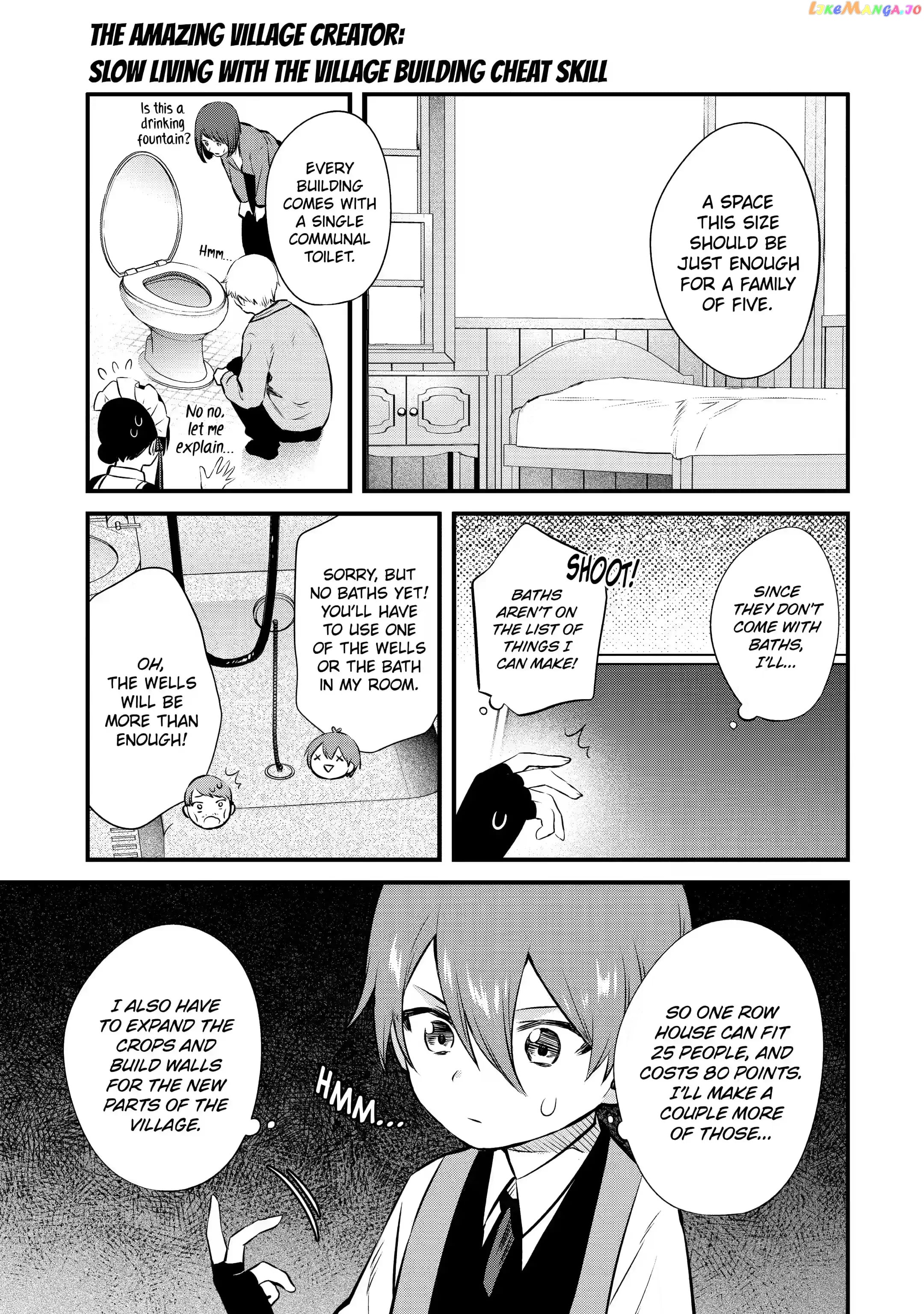 The Amazing Village Creator Slow Living With The Village Building Cheat Skill chapter 6.1 - page 5