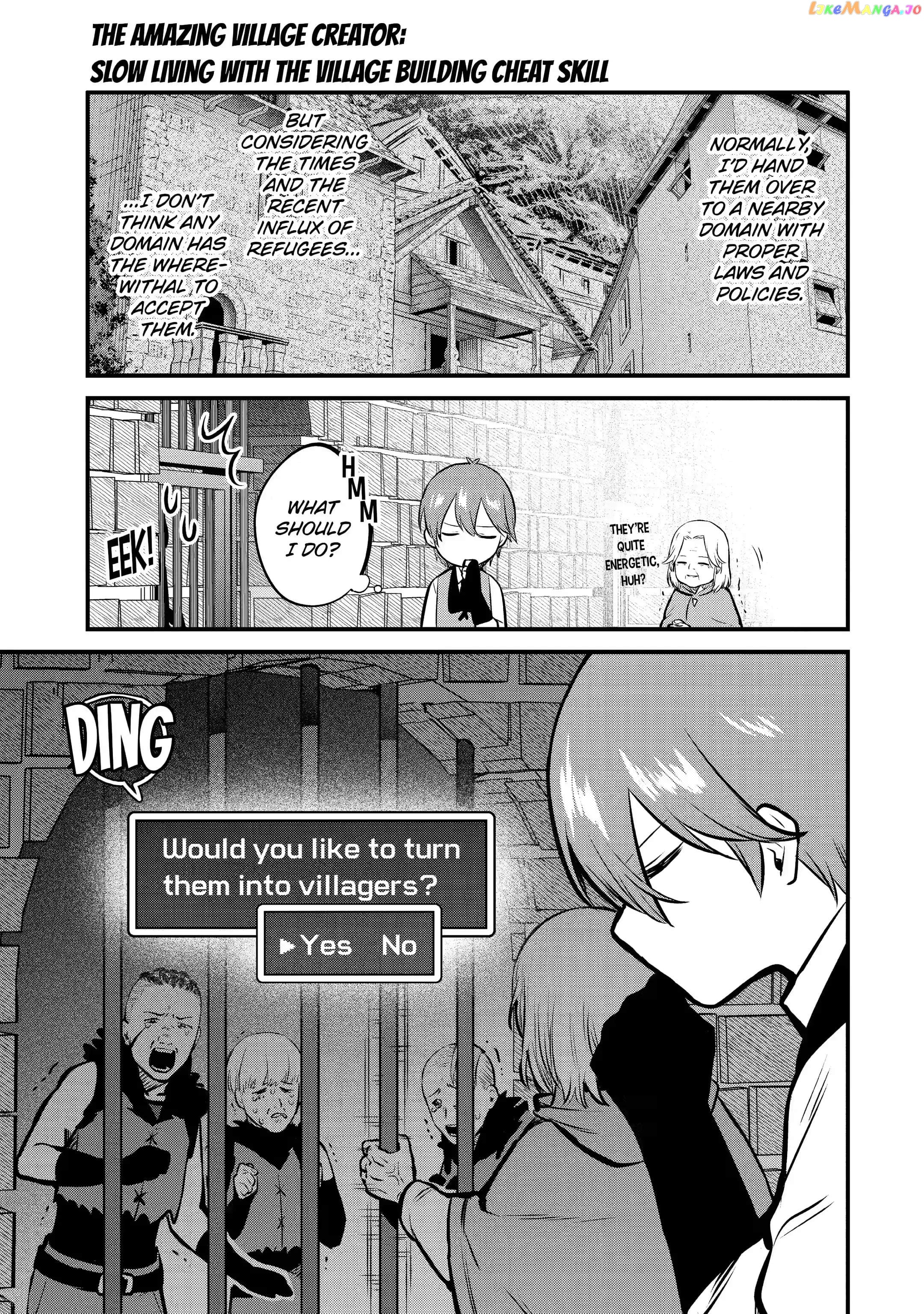 The Amazing Village Creator Slow Living With The Village Building Cheat Skill chapter 12.2 - page 4