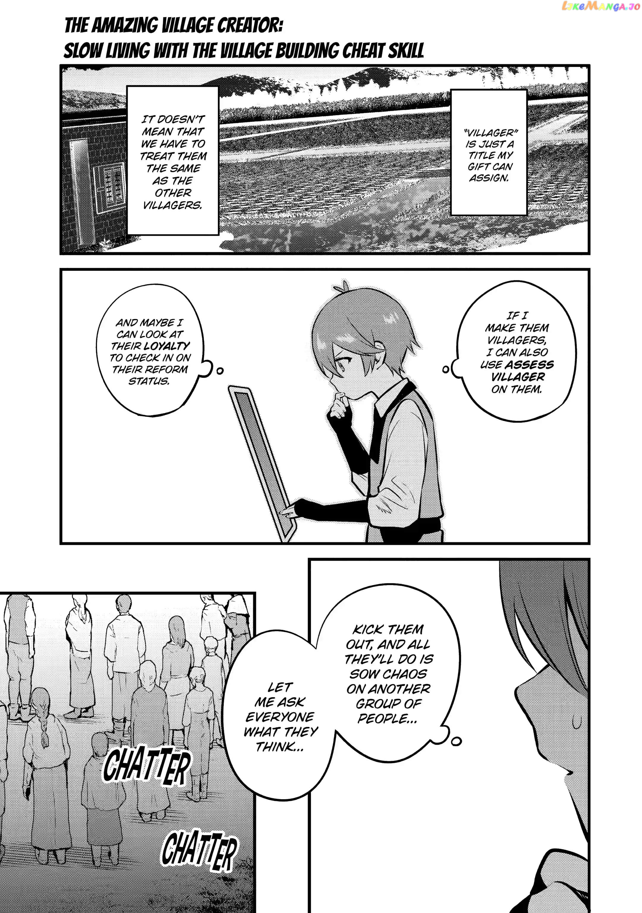 The Amazing Village Creator Slow Living With The Village Building Cheat Skill chapter 12.2 - page 6