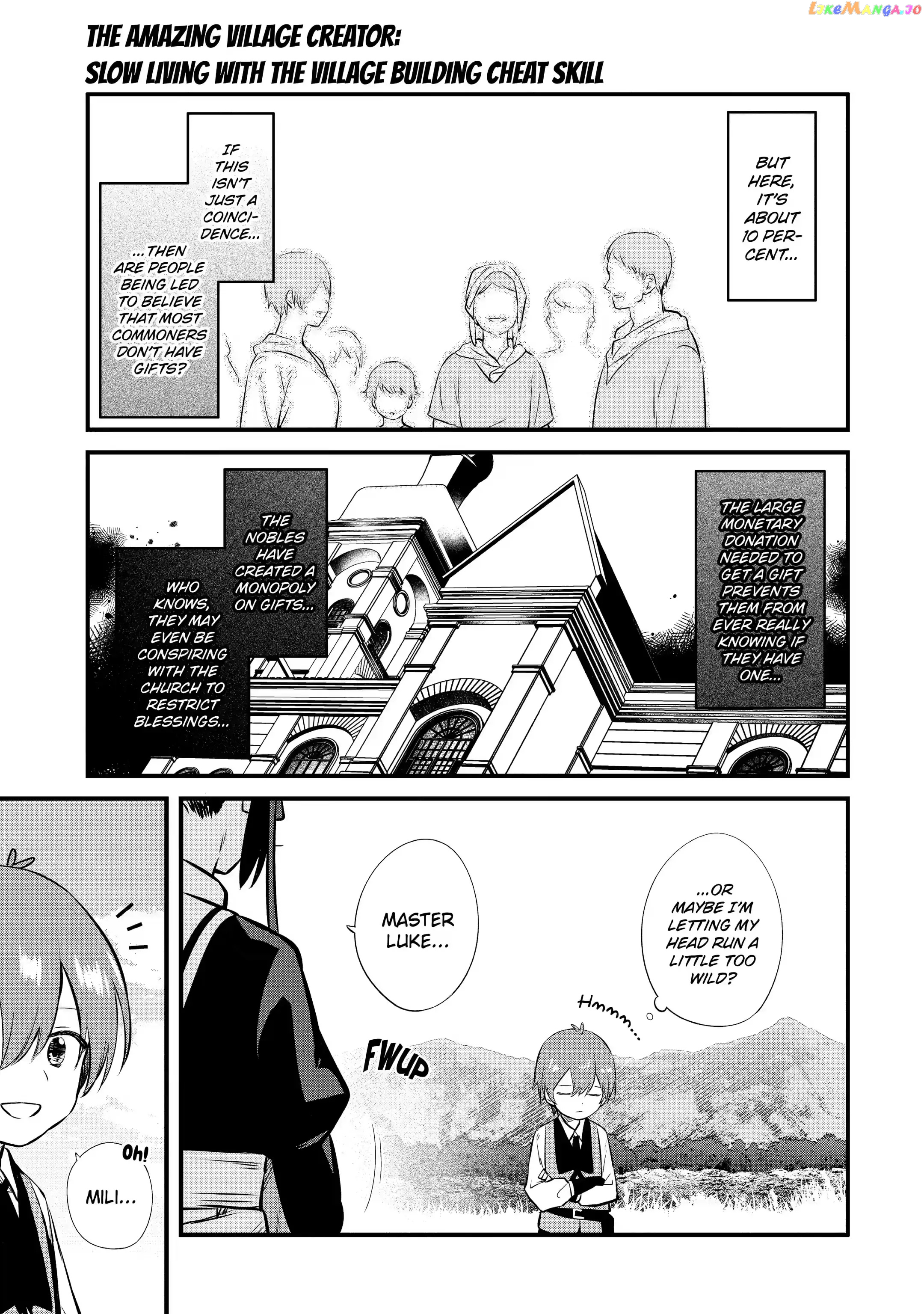 The Amazing Village Creator Slow Living With The Village Building Cheat Skill chapter 6.2 - page 6