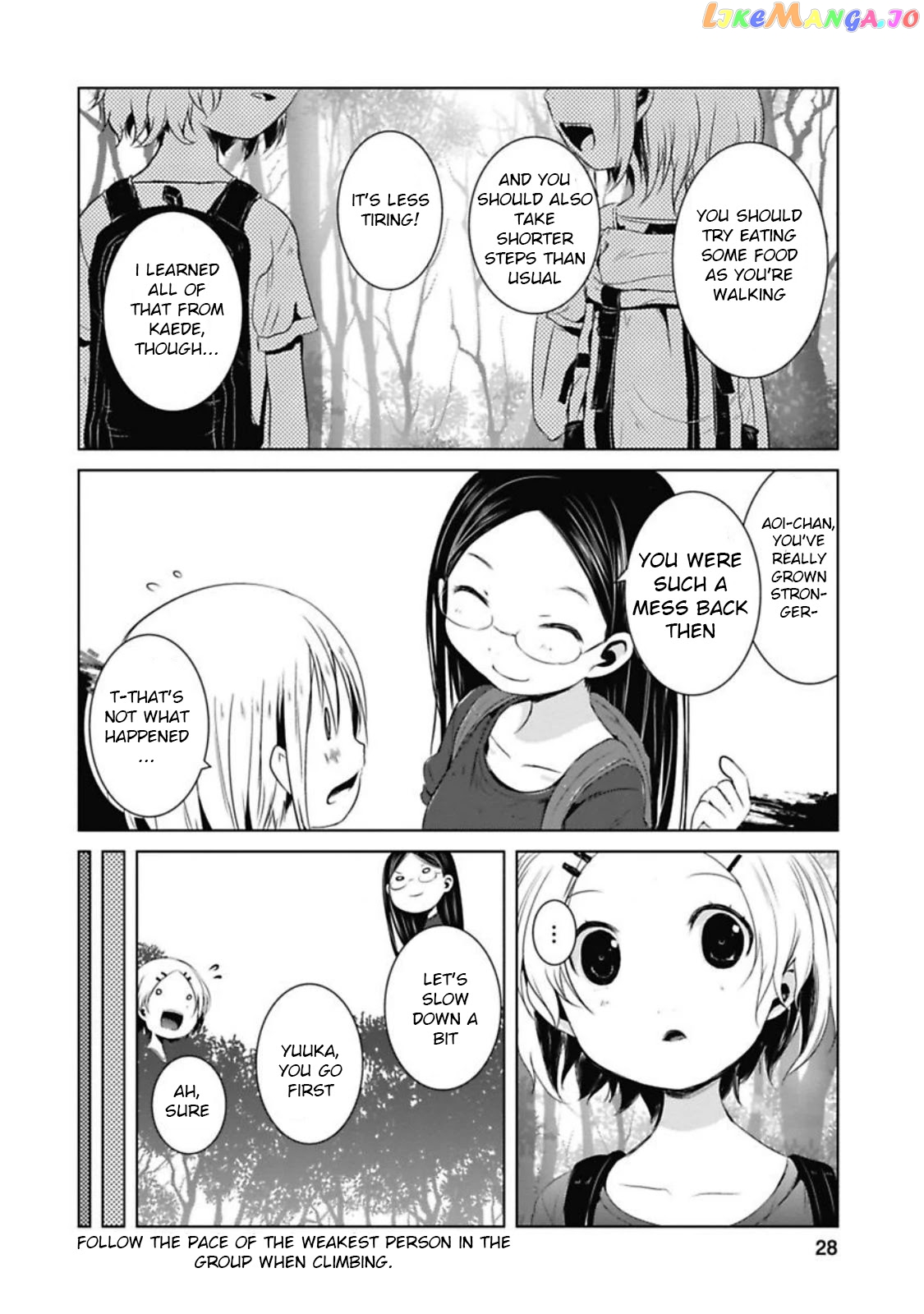 Yama No Susume chapter 34 - page 9