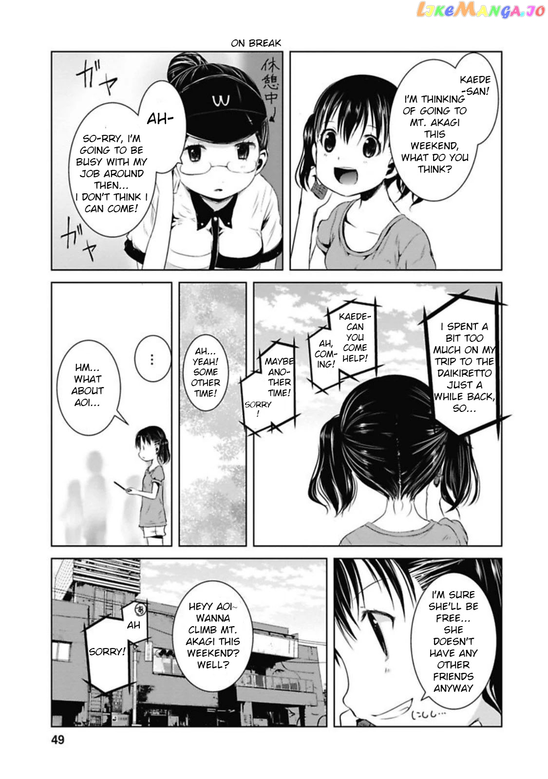 Yama No Susume chapter 35 - page 3