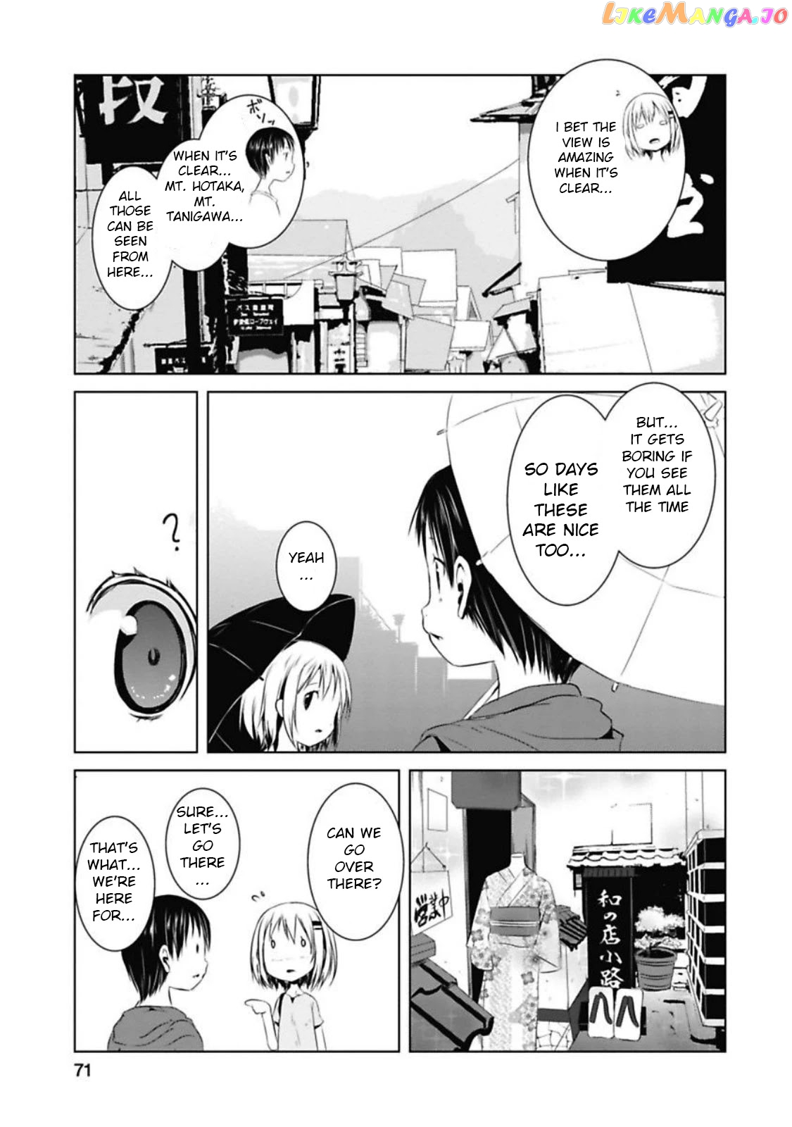 Yama No Susume chapter 36 - page 5