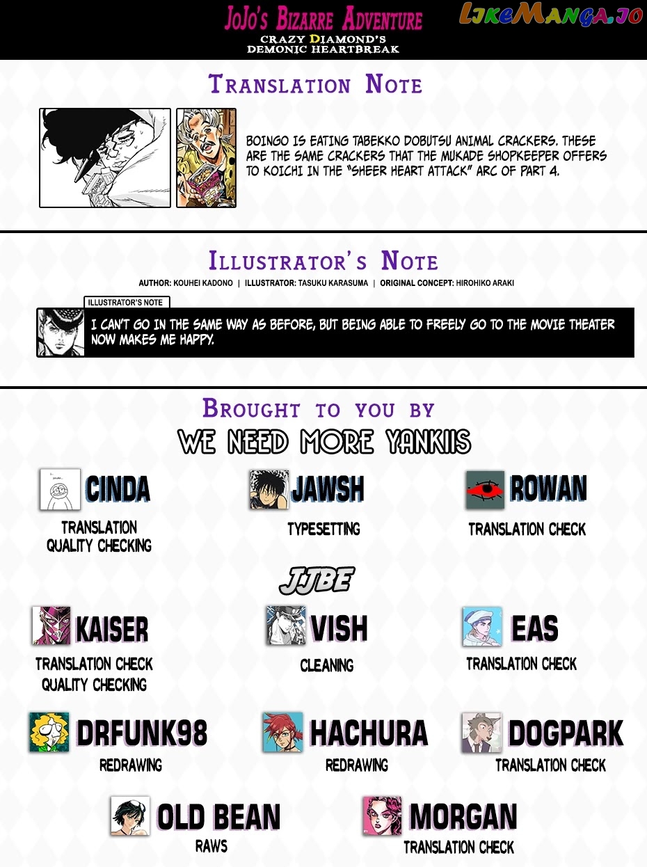 JoJo's Bizarre Adventure: Crazy Diamond's Demonic Heartbreak chapter 6 - page 34
