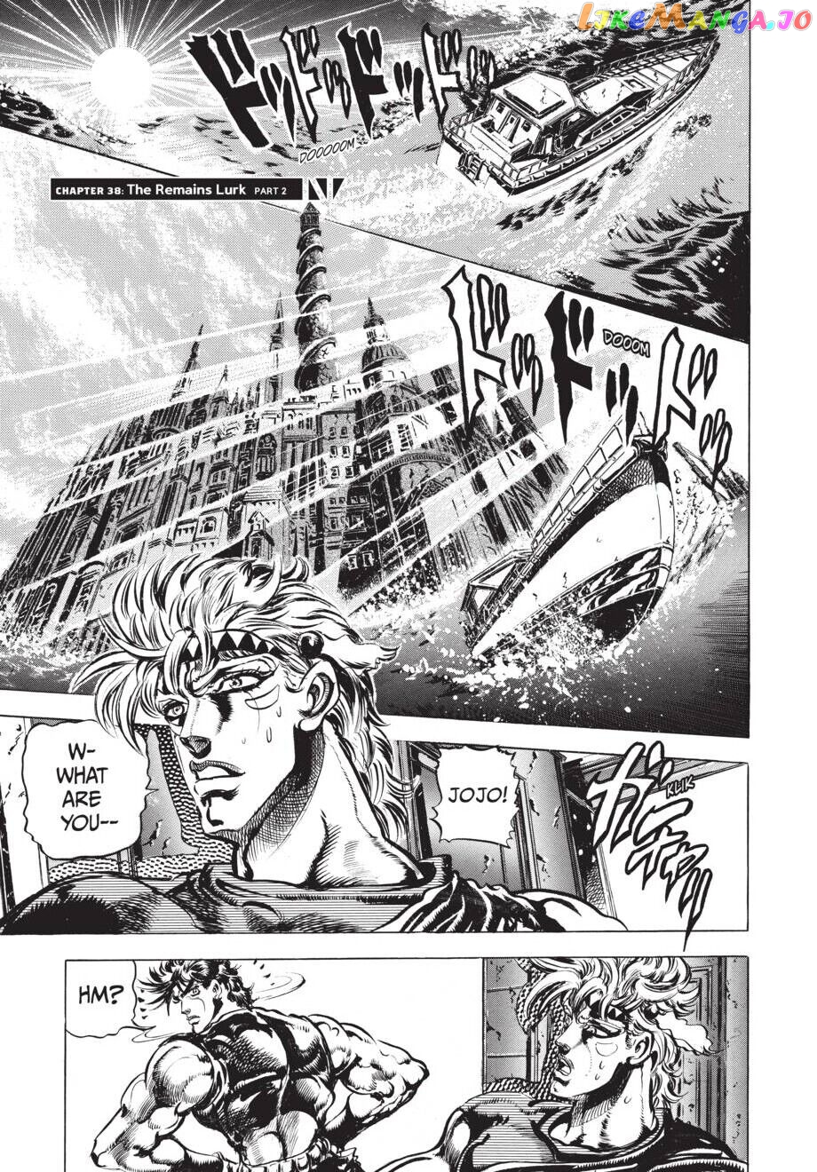 Jojo's Bizarre Adventure Part 2: Battle Tendency chapter 38 - page 1
