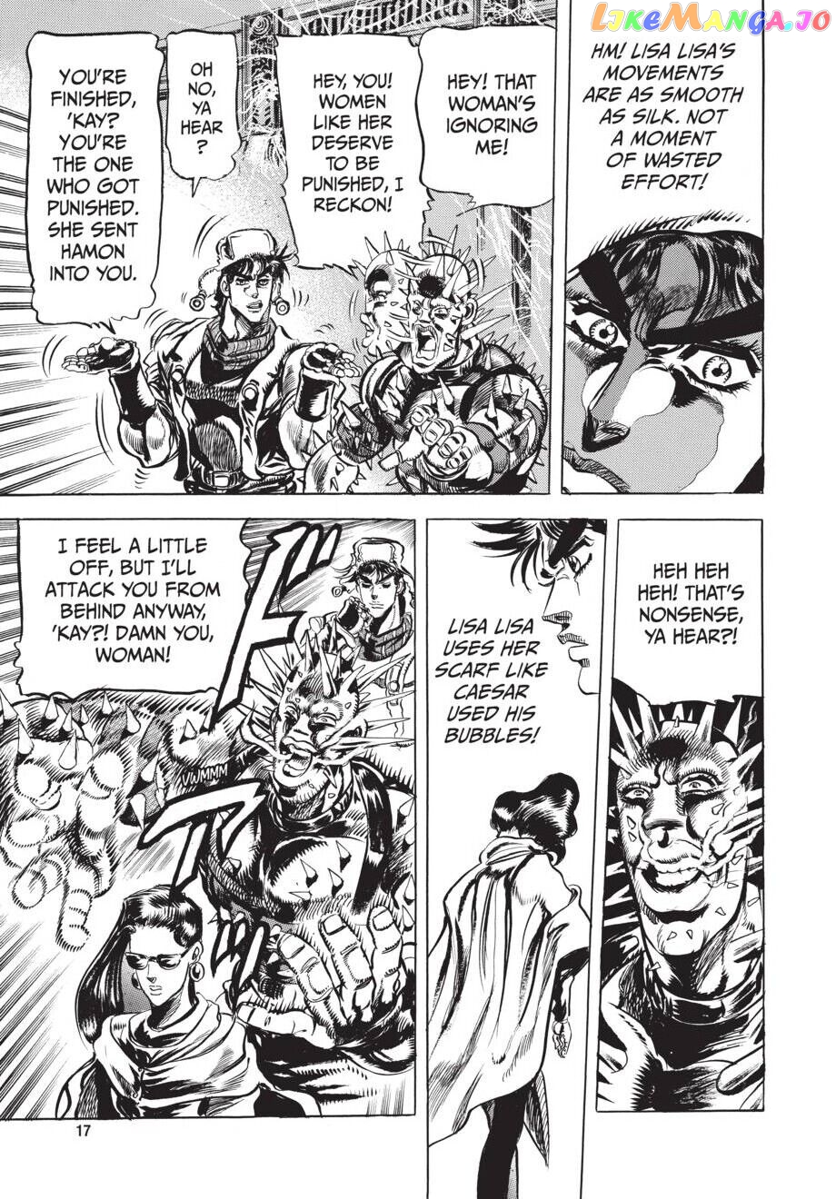 Jojo's Bizarre Adventure Part 2: Battle Tendency chapter 50 - page 16