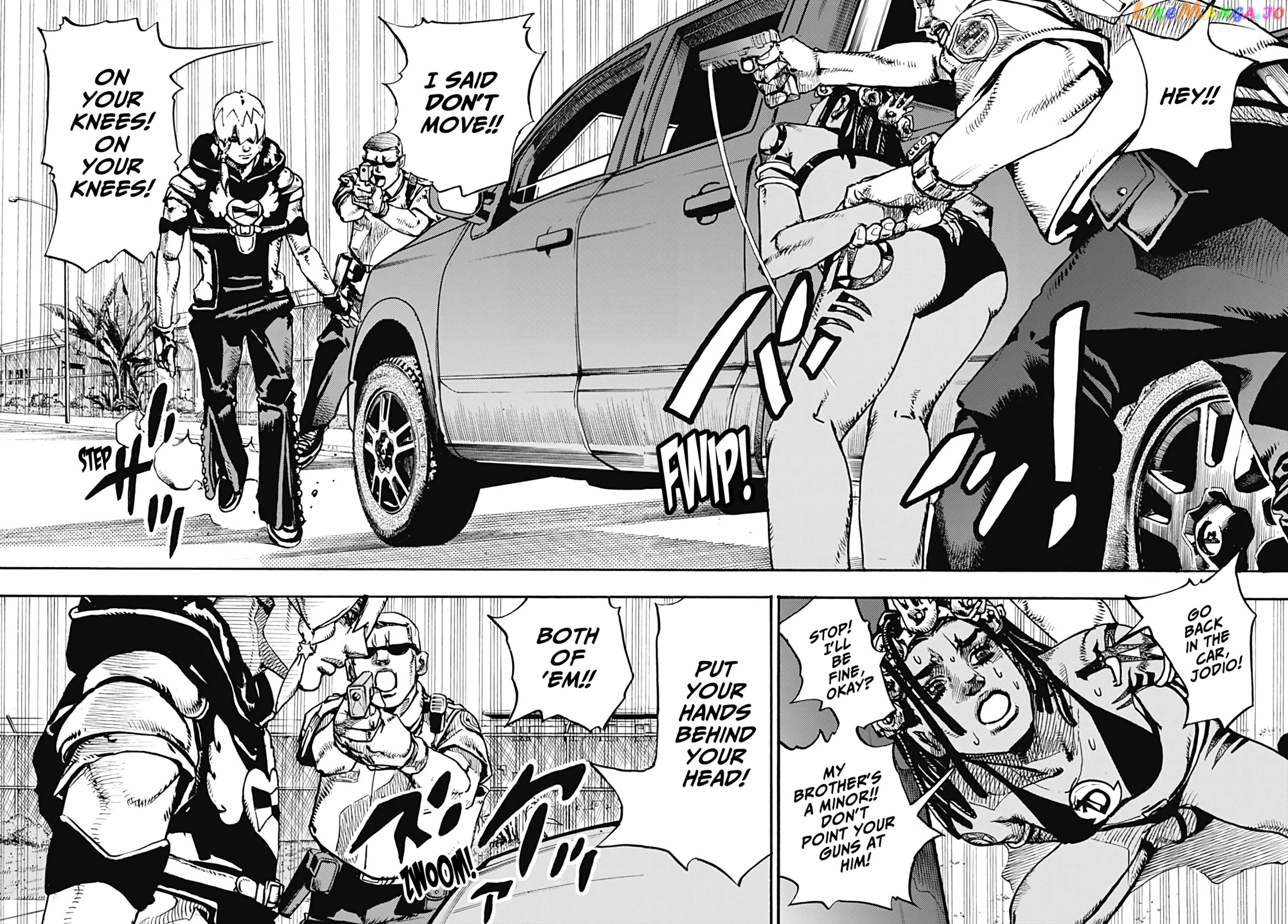 Jojo's Bizarre Adventure Part 9 - The Jojolands chapter 1 - page 18