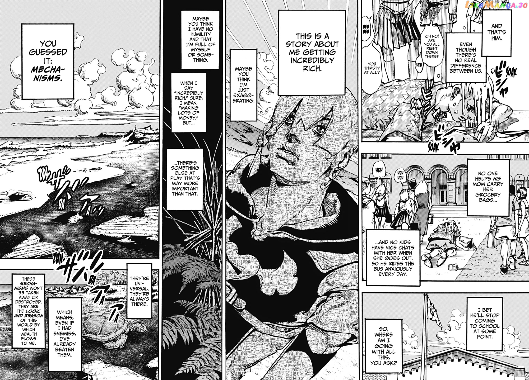 Jojo's Bizarre Adventure Part 9 - The Jojolands chapter 1 - page 44