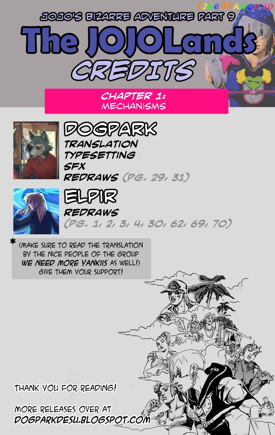 Jojo's Bizarre Adventure Part 9 - The Jojolands chapter 1 - page 62