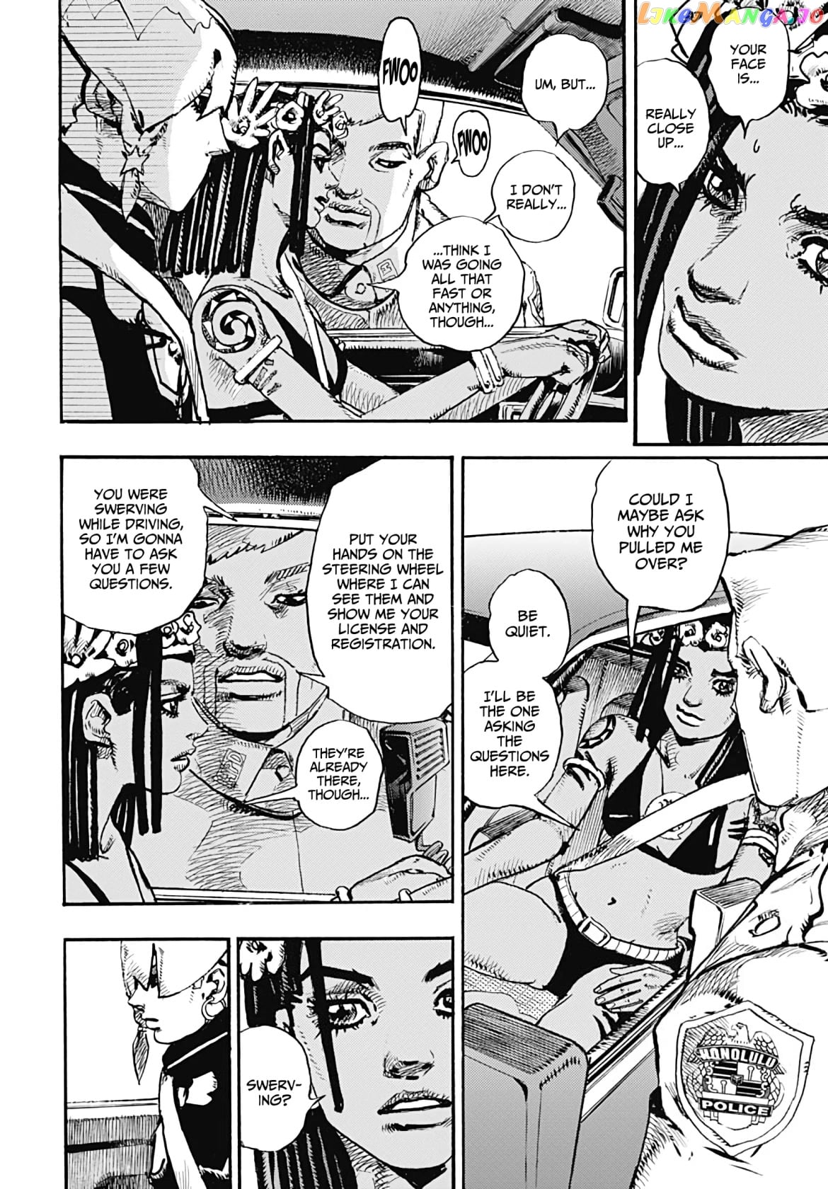 Jojo's Bizarre Adventure Part 9 - The Jojolands chapter 1 - page 7