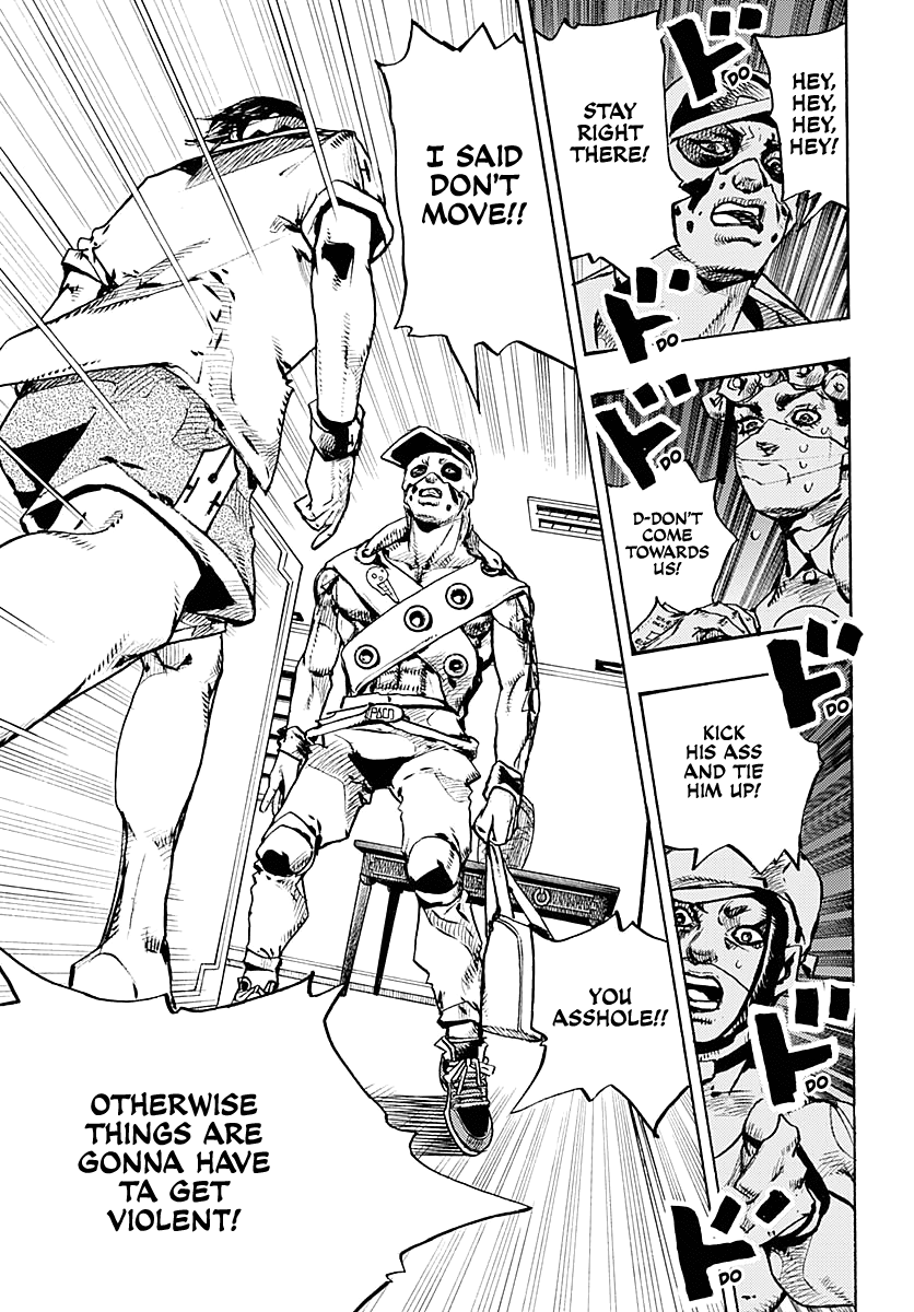 Jojo's Bizarre Adventure Part 9 - The Jojolands chapter 4 - page 28