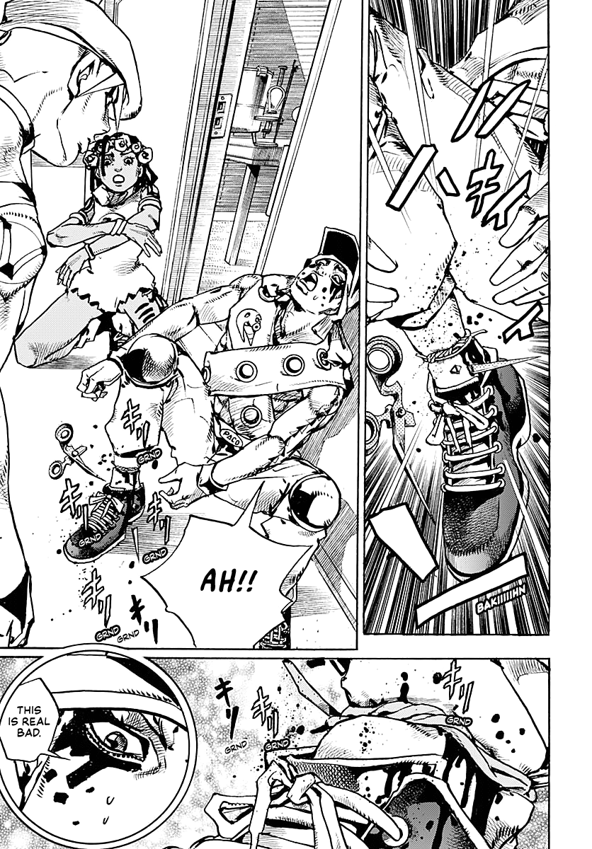 Jojo's Bizarre Adventure Part 9 - The Jojolands chapter 4 - page 7