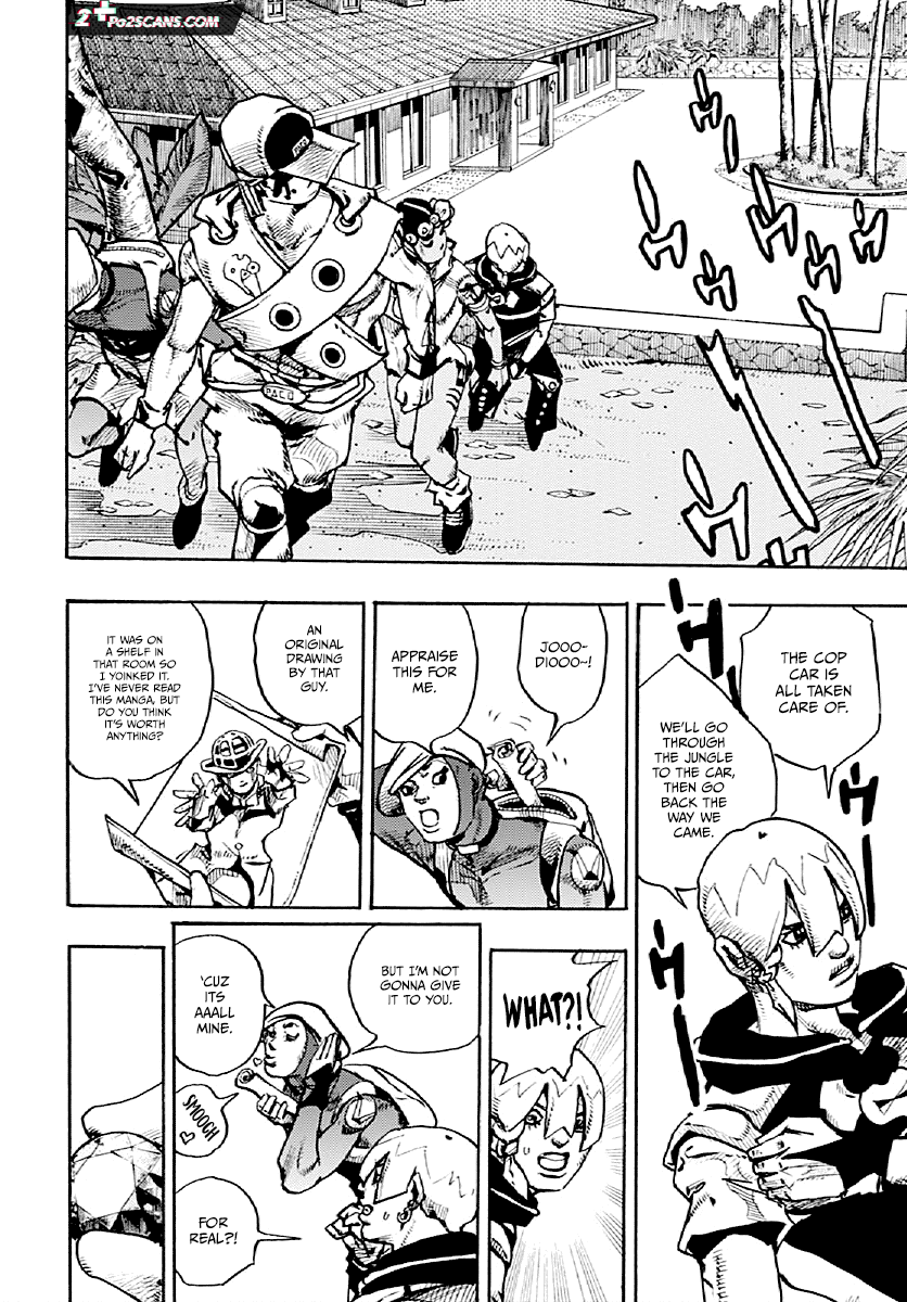 Jojo's Bizarre Adventure Part 9 - The Jojolands chapter 5 - page 38