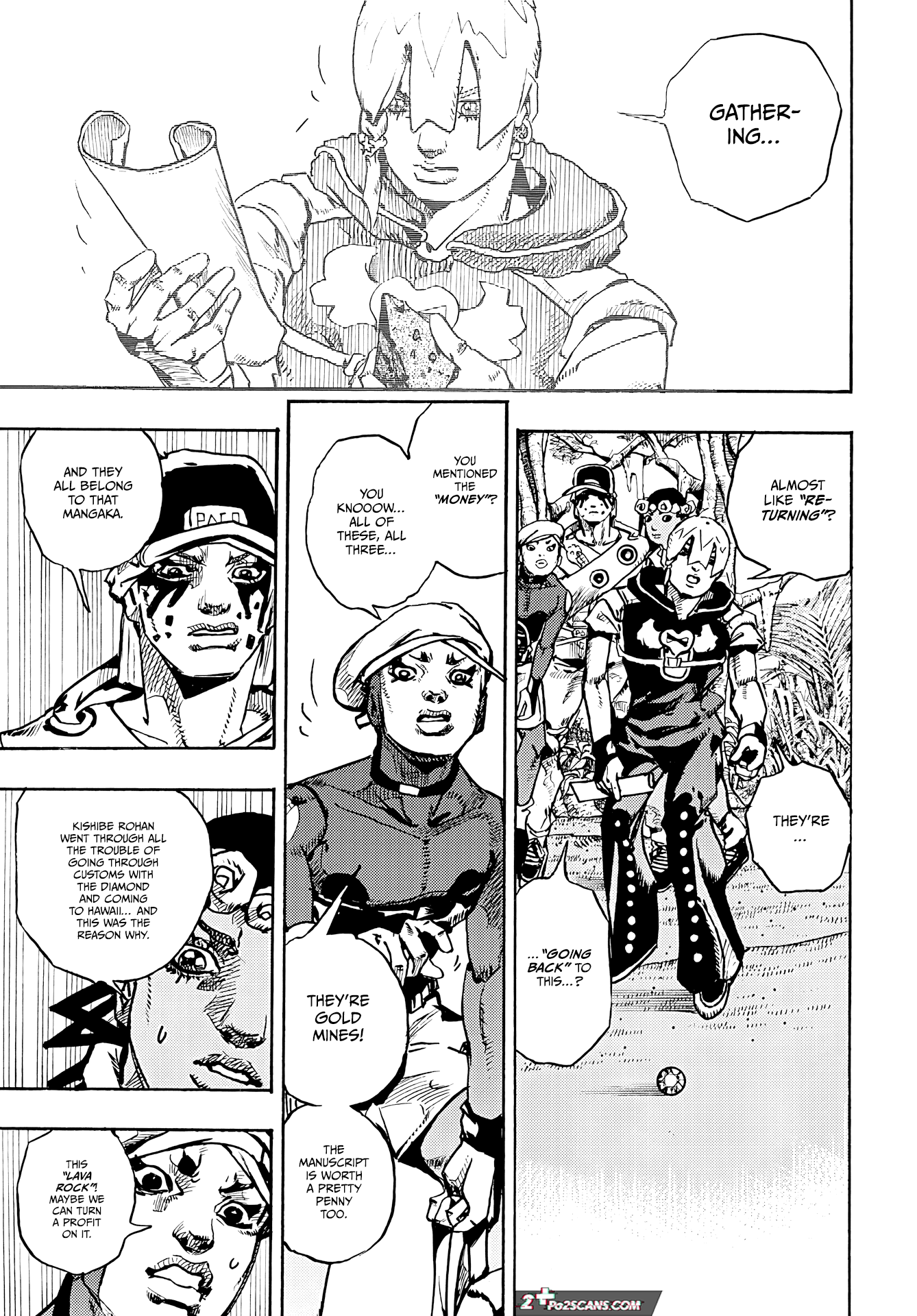 Jojo's Bizarre Adventure Part 9 - The Jojolands chapter 6 - page 9