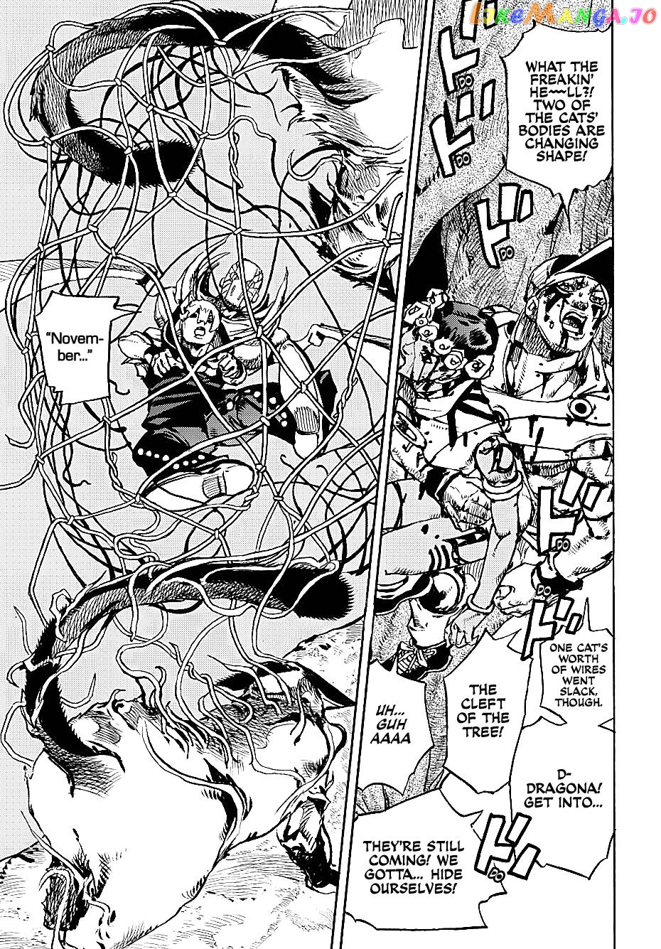 Jojo's Bizarre Adventure Part 9 - The Jojolands chapter 7 - page 20