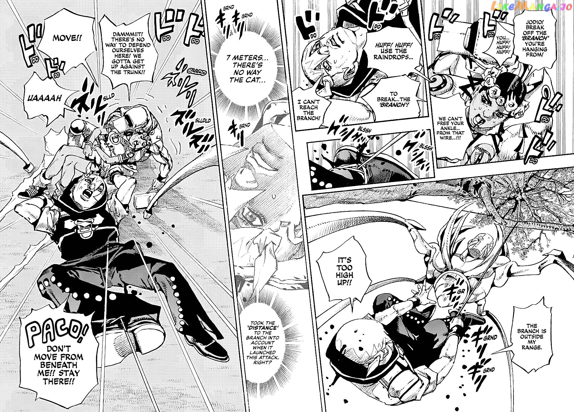 Jojo's Bizarre Adventure Part 9 - The Jojolands chapter 7 - page 6