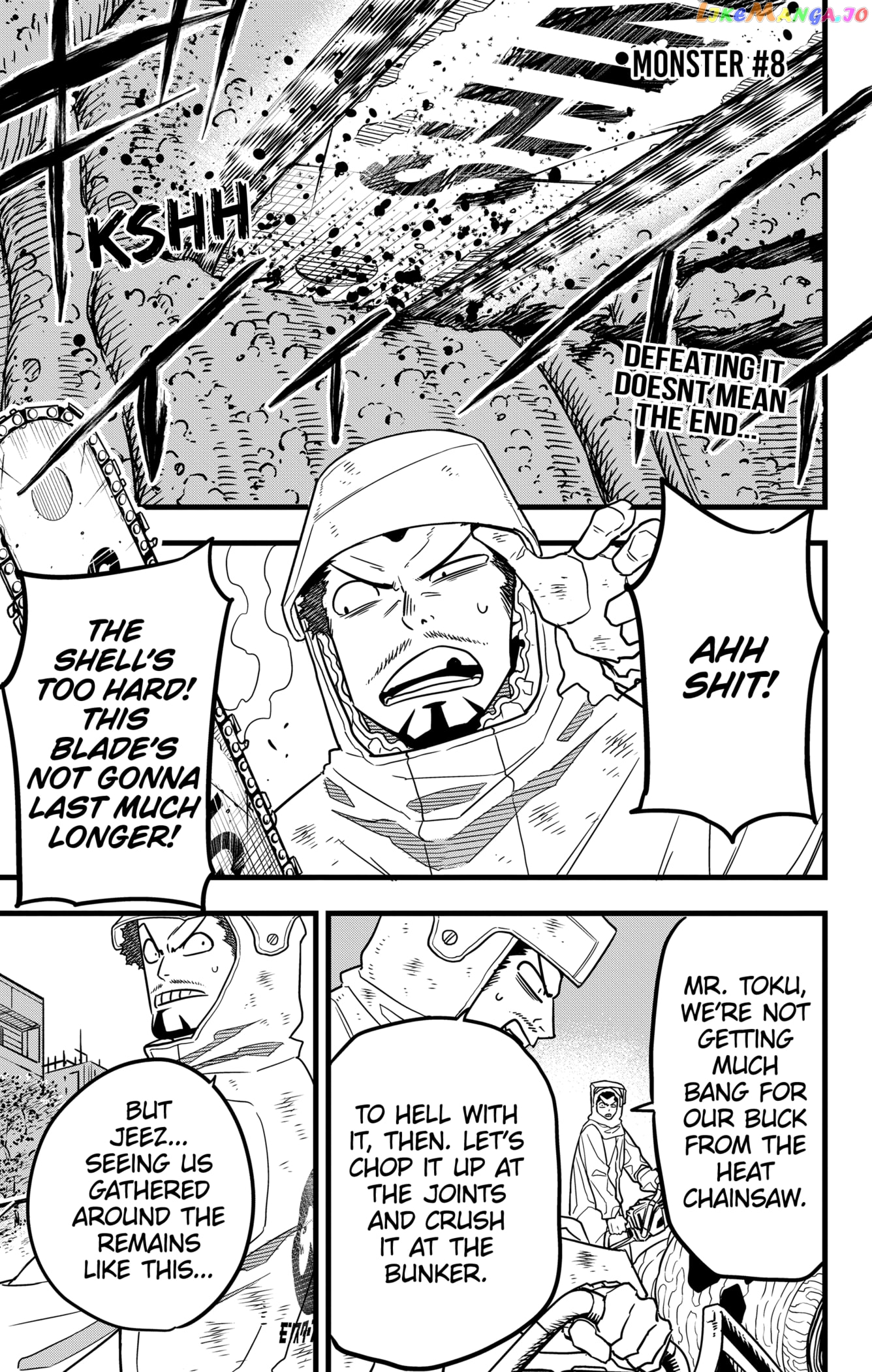 Kaiju No. 8 chapter 55 - page 1