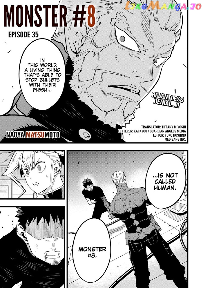 Kaiju No. 8 chapter 35 - page 1