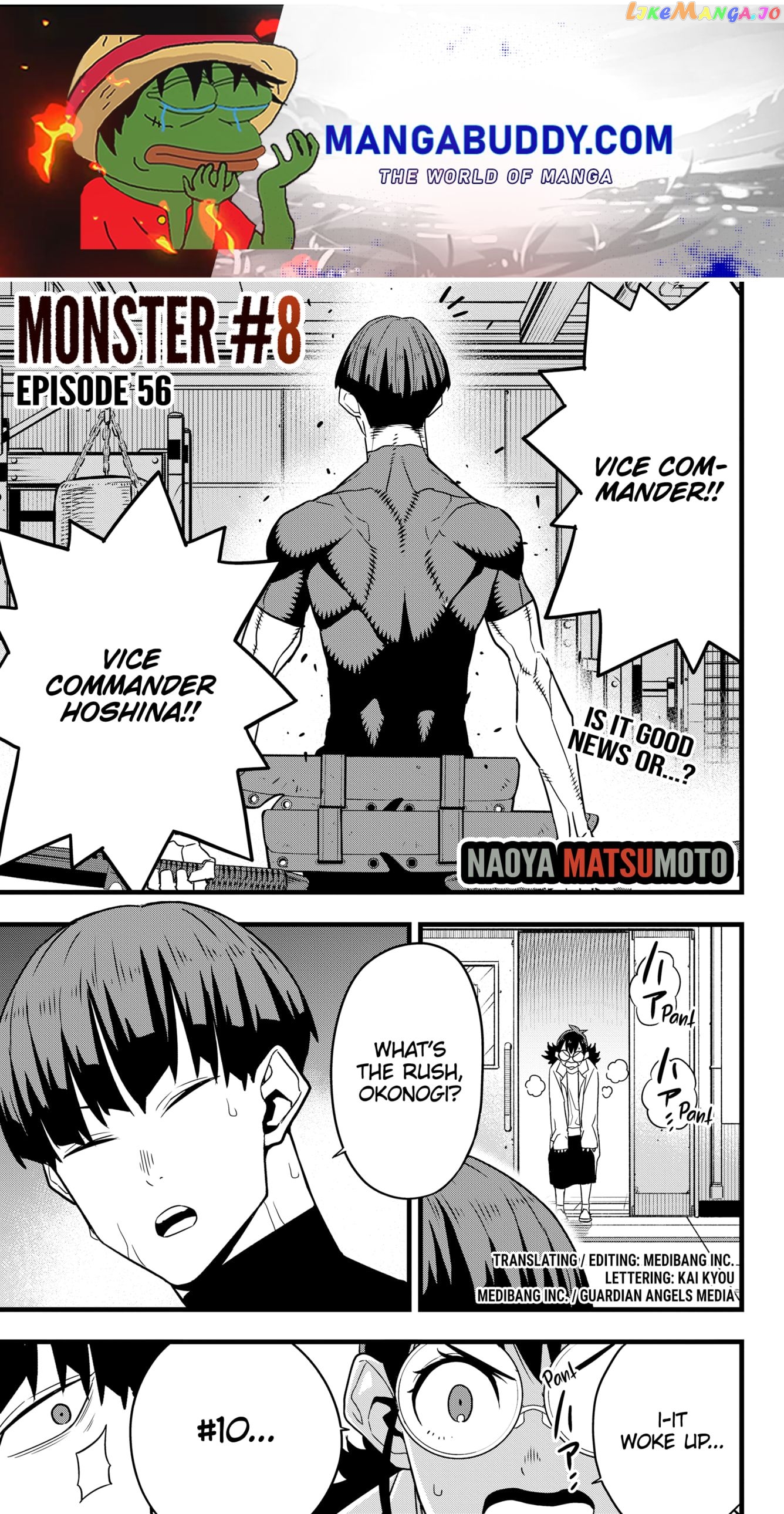 Kaiju No. 8 chapter 56 - page 1
