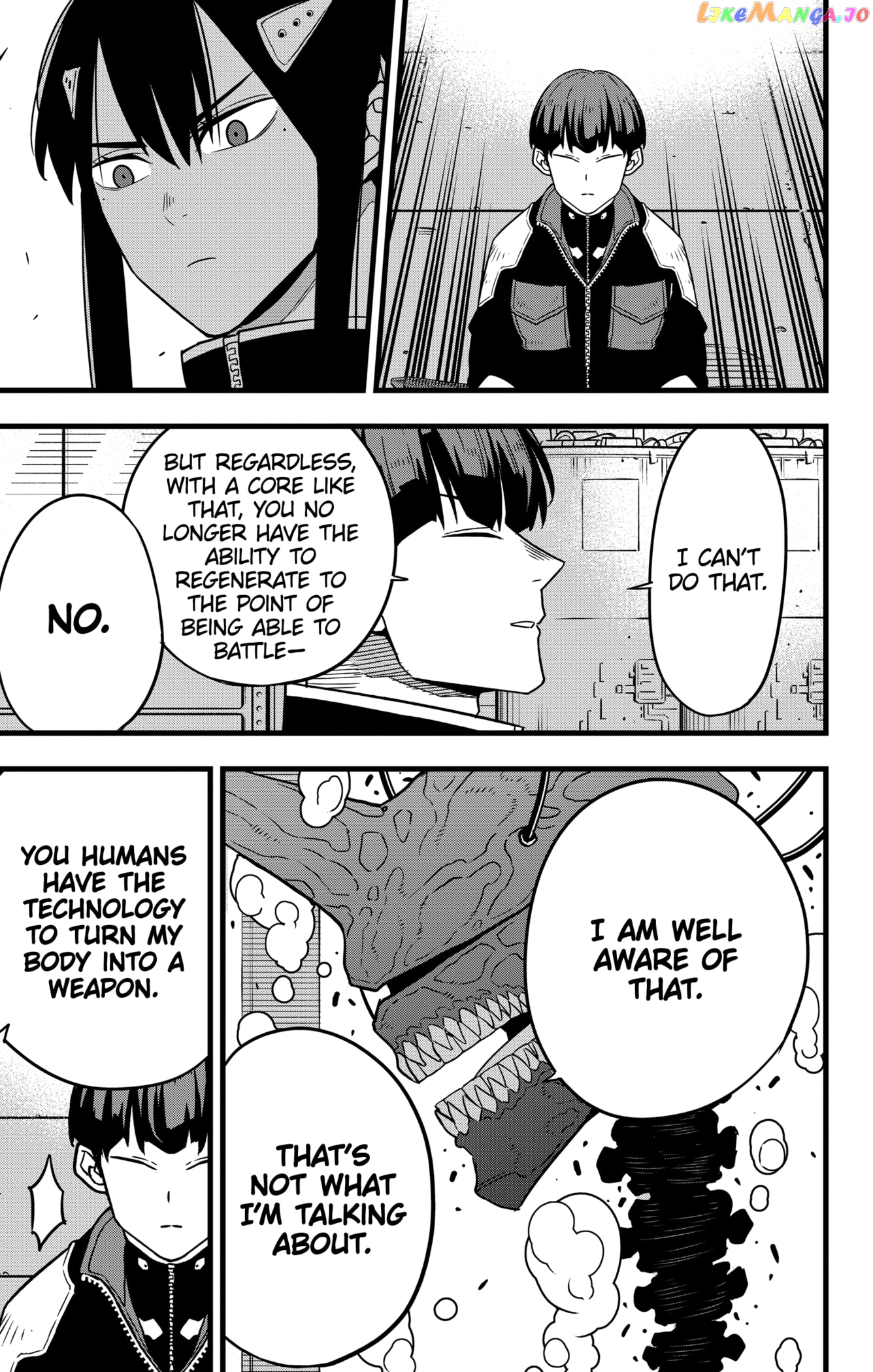 Kaiju No. 8 chapter 56 - page 11