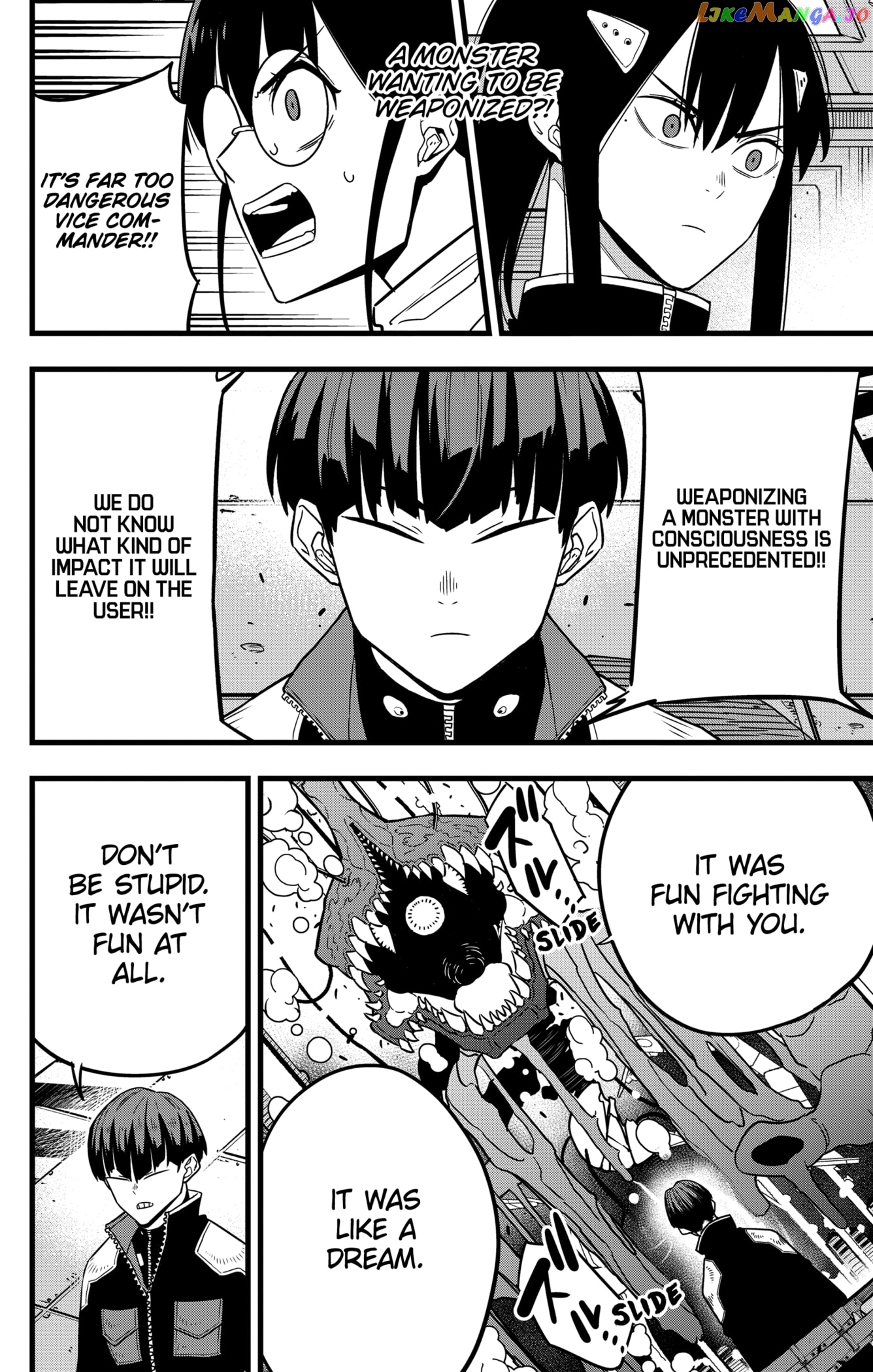 Kaiju No. 8 chapter 56 - page 14