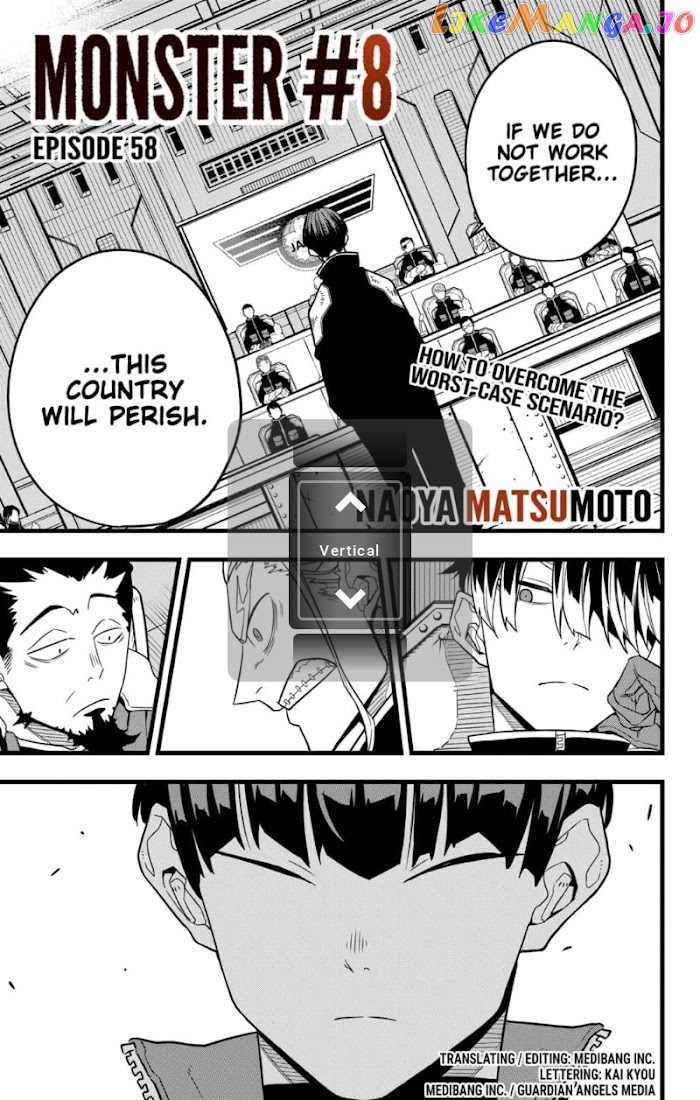 Kaiju No. 8 chapter 58 - page 1