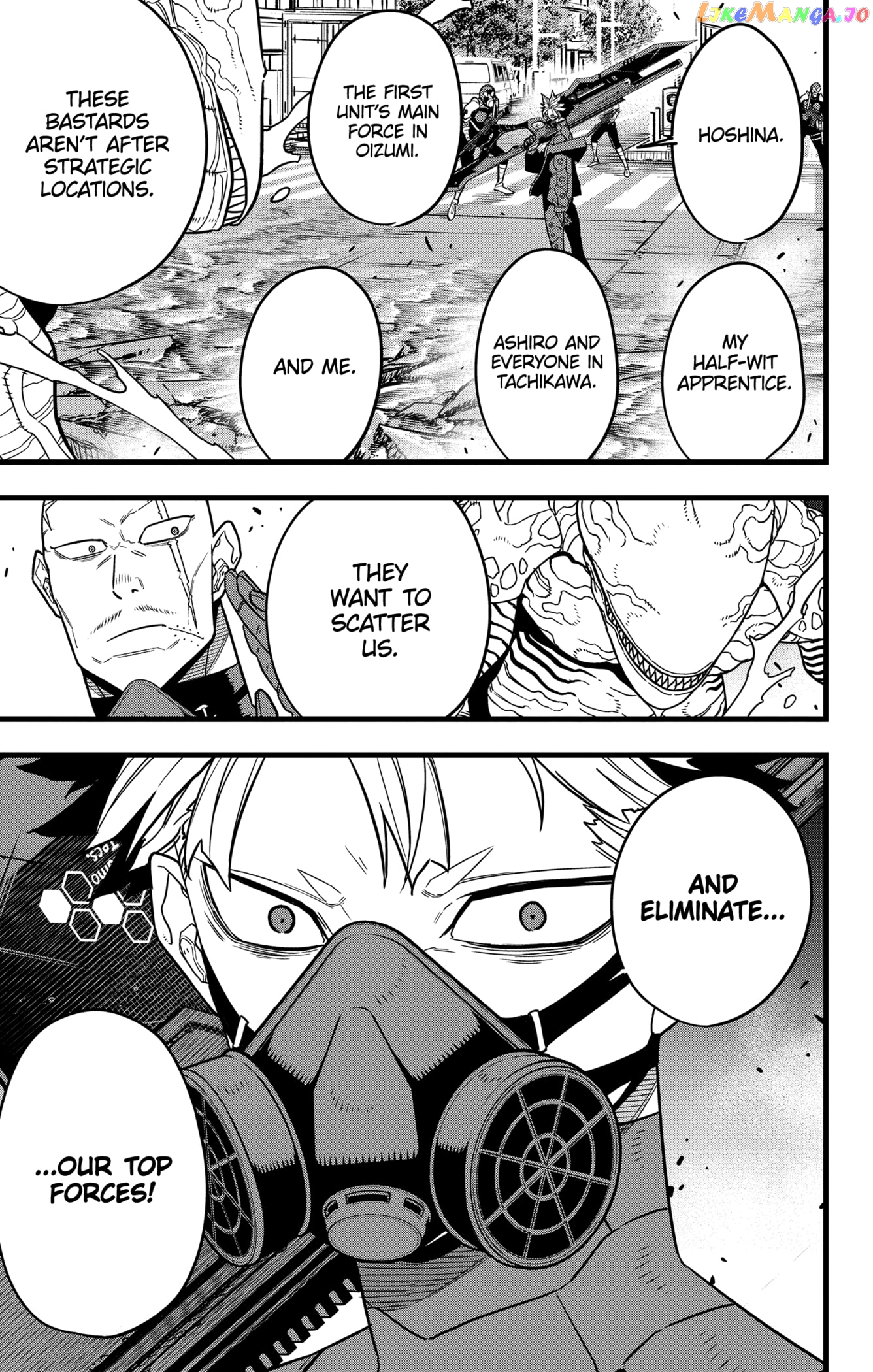 Kaiju No. 8 chapter 77 - page 9