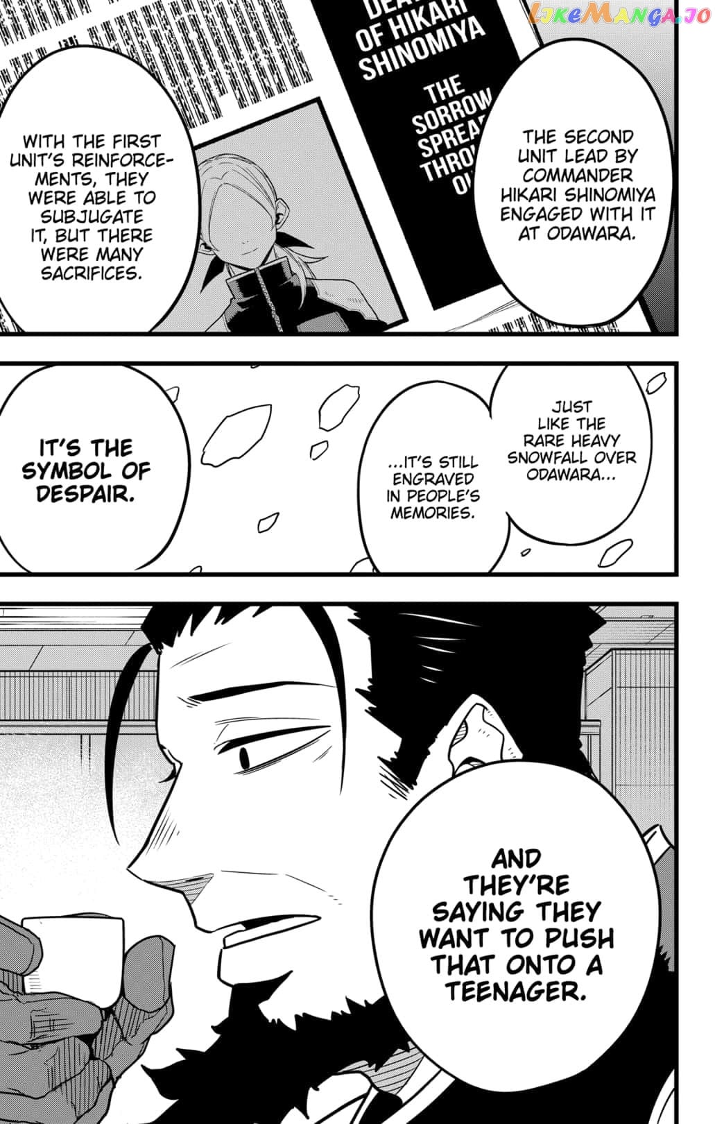 Kaiju No. 8 chapter 59 - page 6