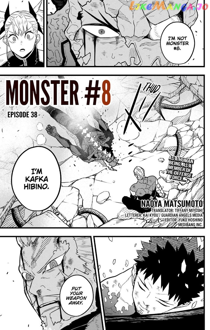 Kaiju No. 8 chapter 38 - page 1