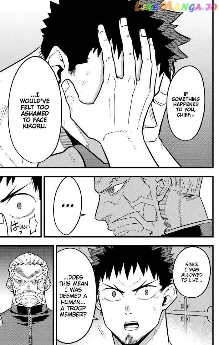 Kaiju No. 8 chapter 38 - page 14