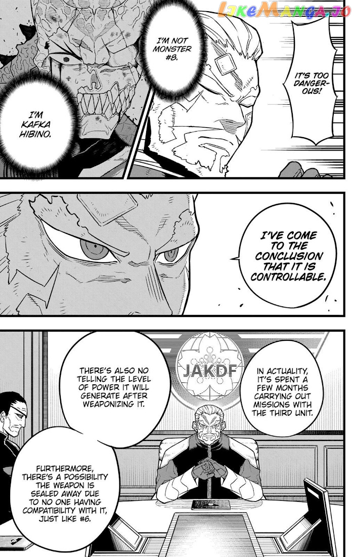 Kaiju No. 8 chapter 38 - page 6