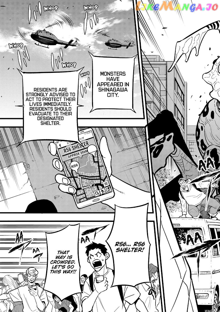 Kaiju No. 8 chapter 41 - page 14