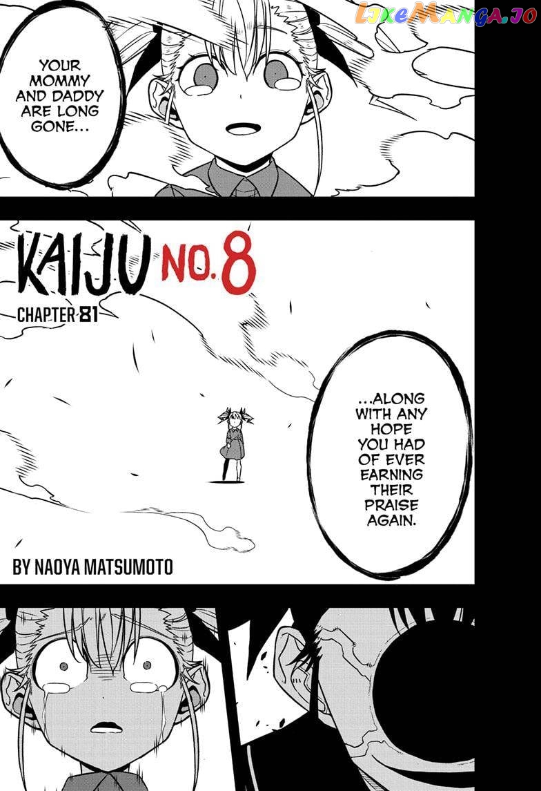 Kaiju No. 8 chapter 81 - page 1