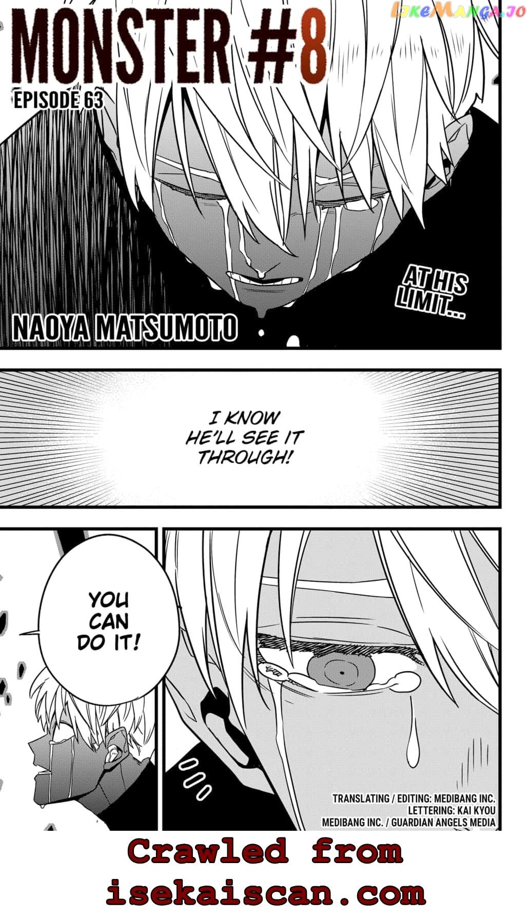 Kaiju No. 8 chapter 63 - page 1
