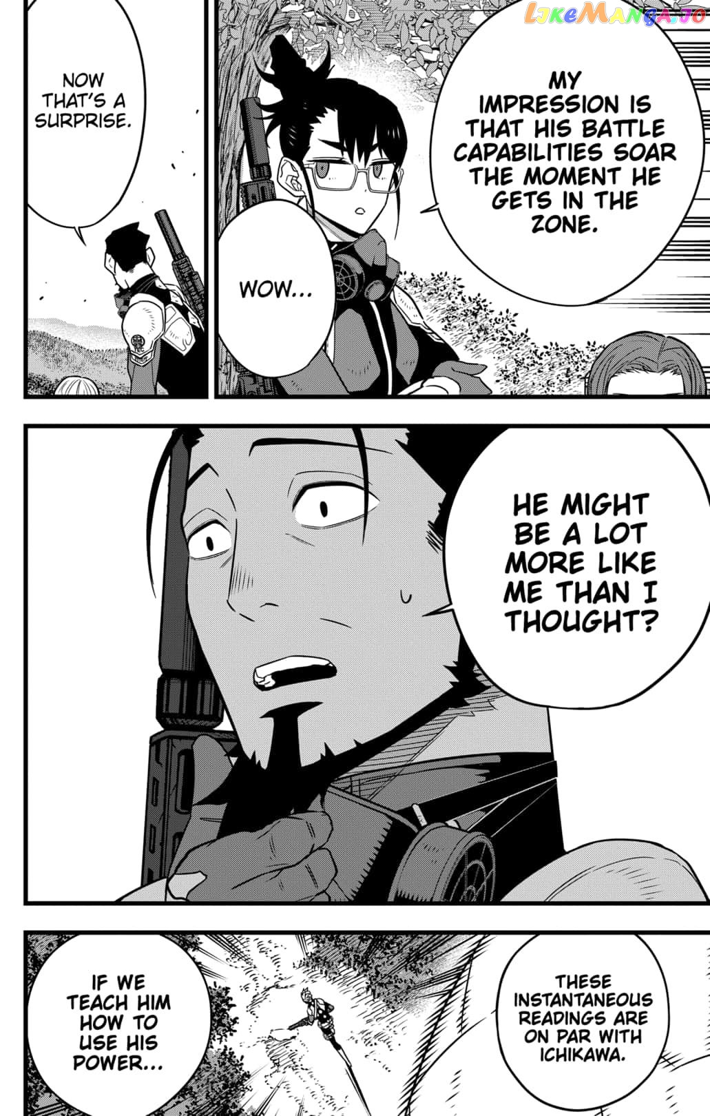 Kaiju No. 8 chapter 63 - page 14