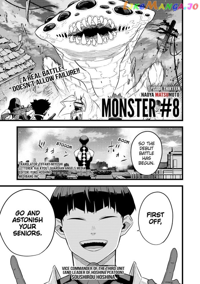 Kaiju No. 8 chapter 13 - page 1