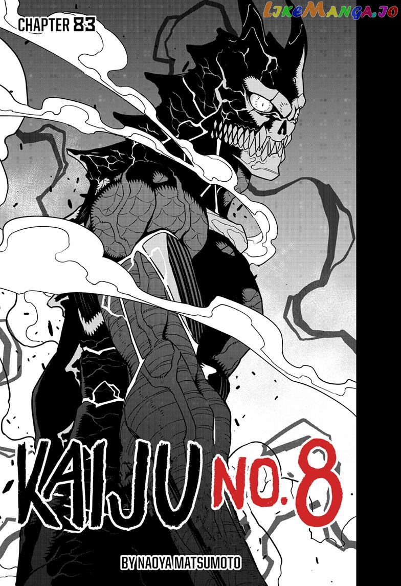 Kaiju No. 8 chapter 83 - page 1