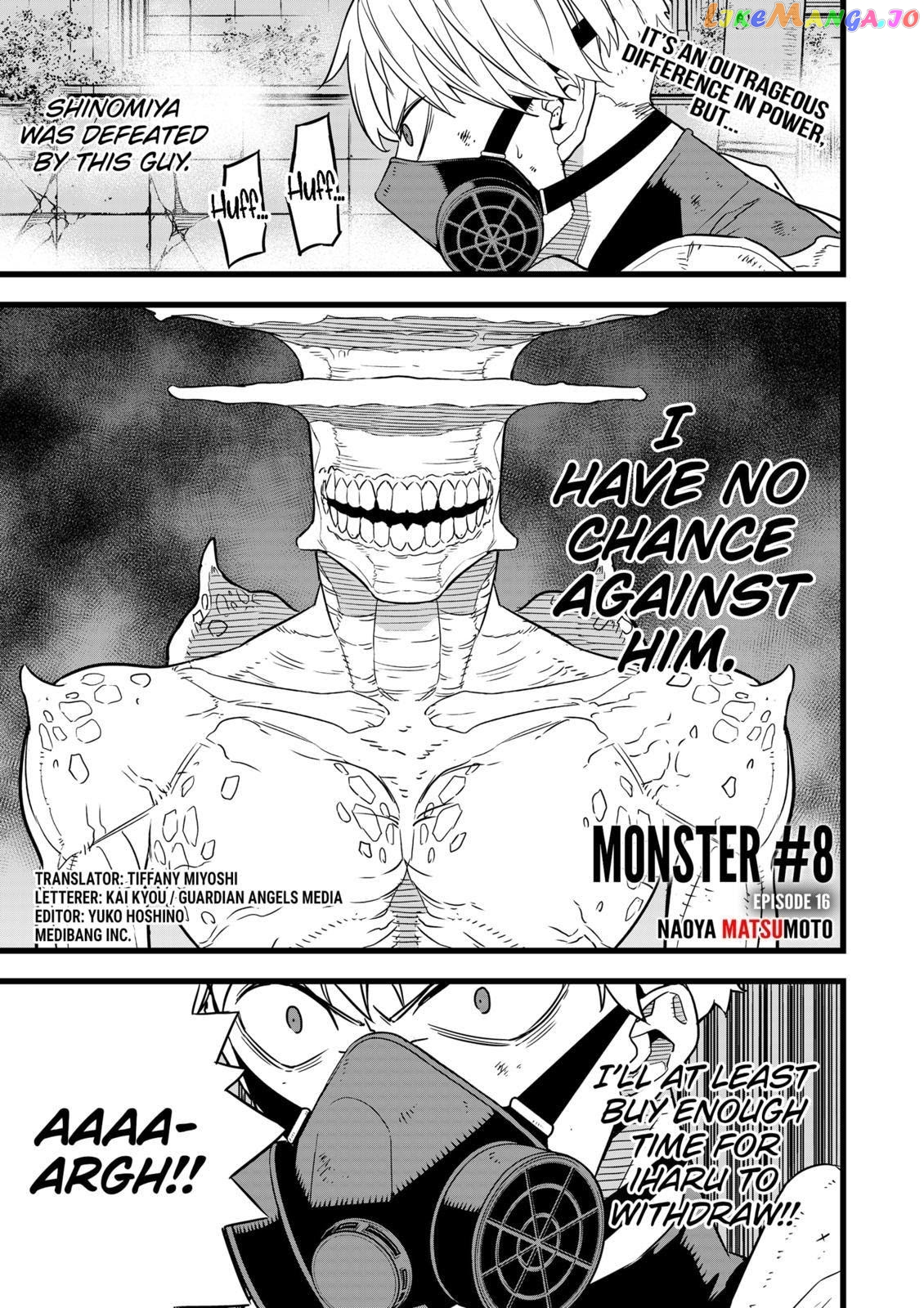 Kaiju No. 8 chapter 16 - page 1