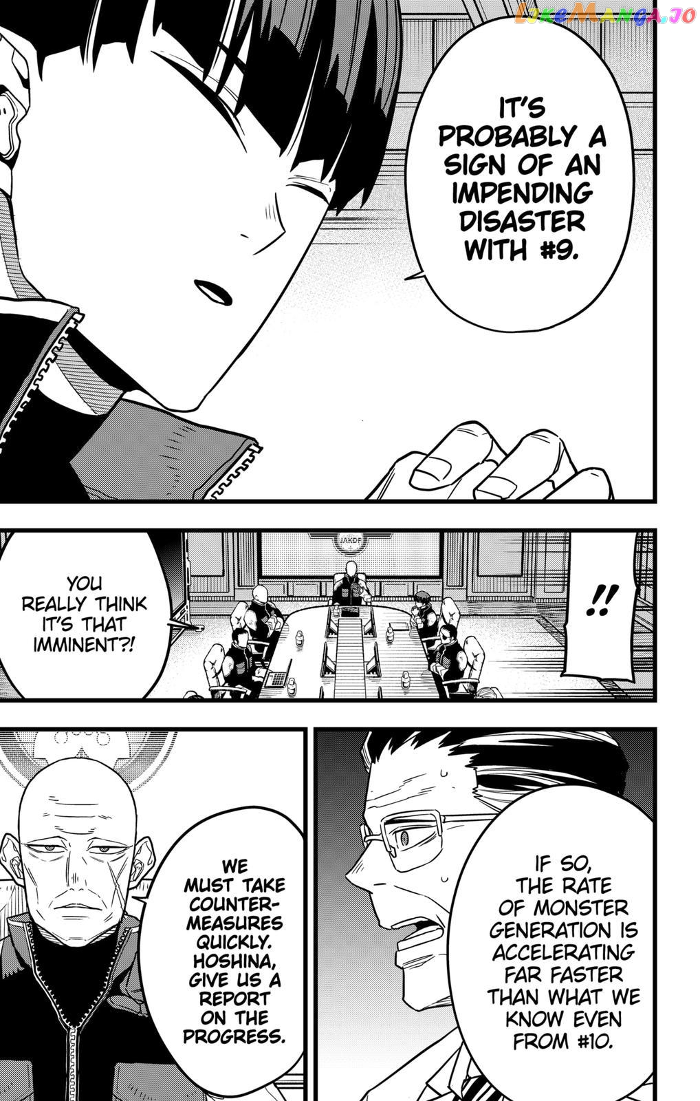 Kaiju No. 8 chapter 68 - page 16