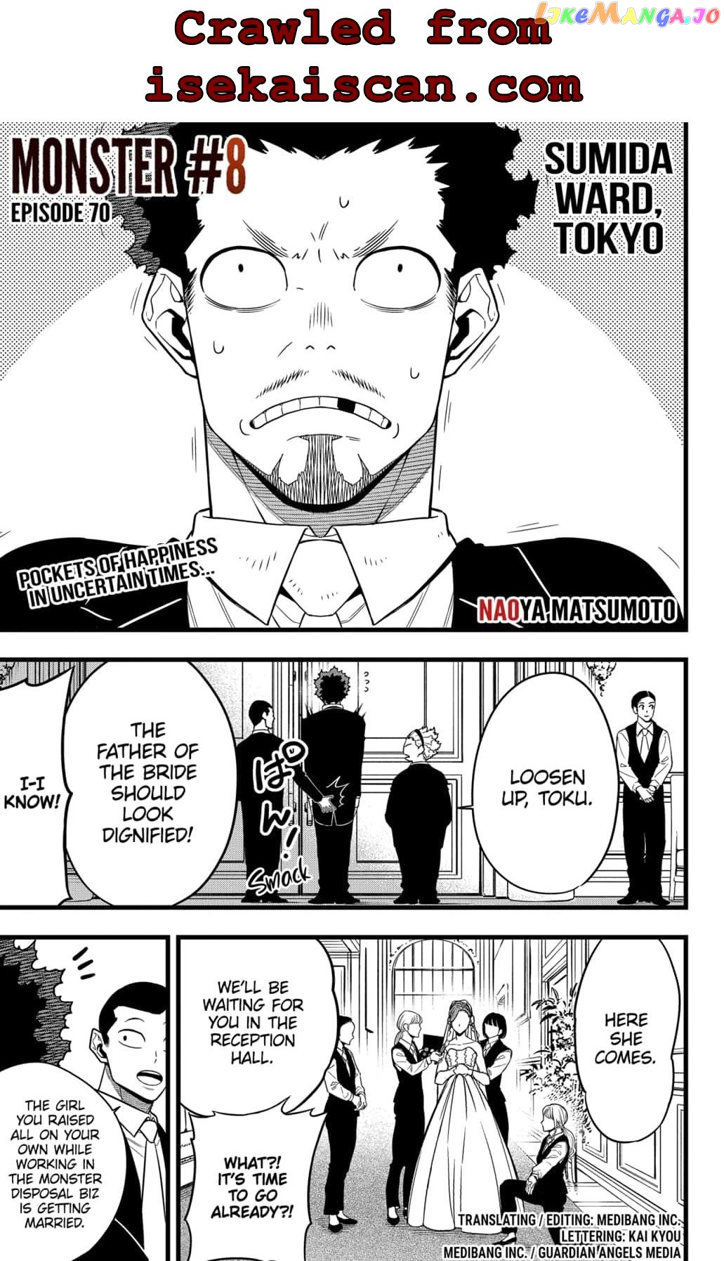 Kaiju No. 8 chapter 70 - page 1