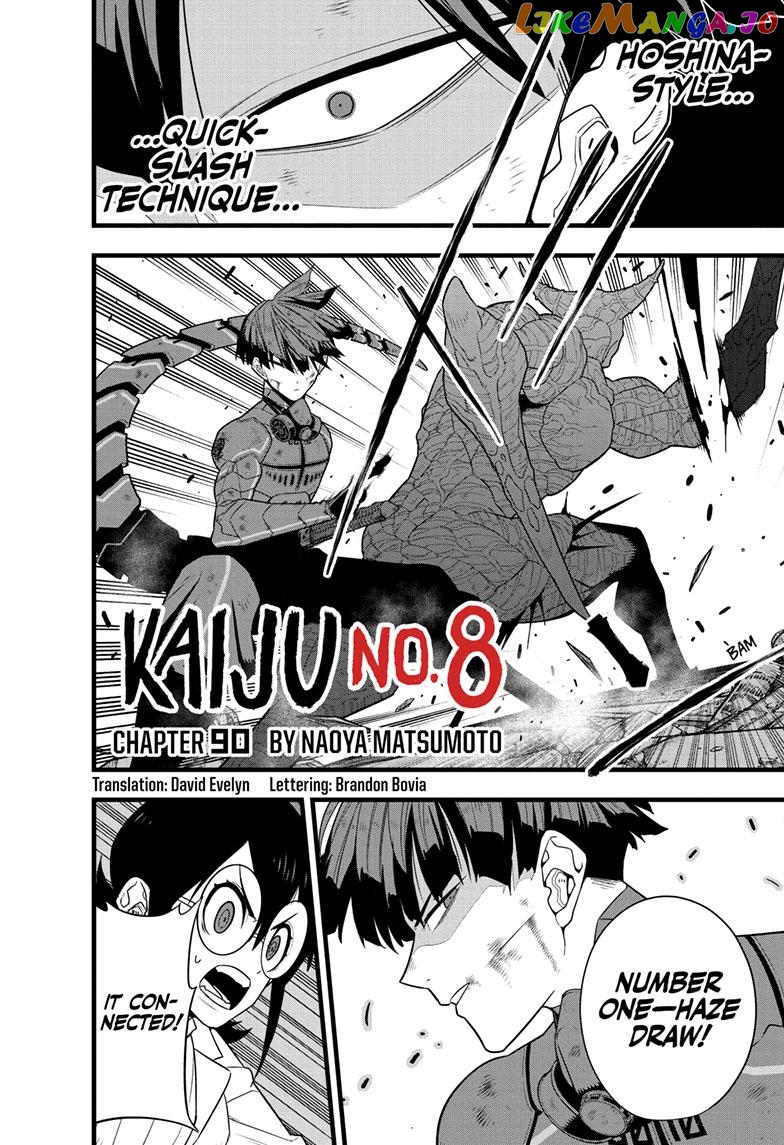 Kaiju No. 8 chapter 90 - page 2