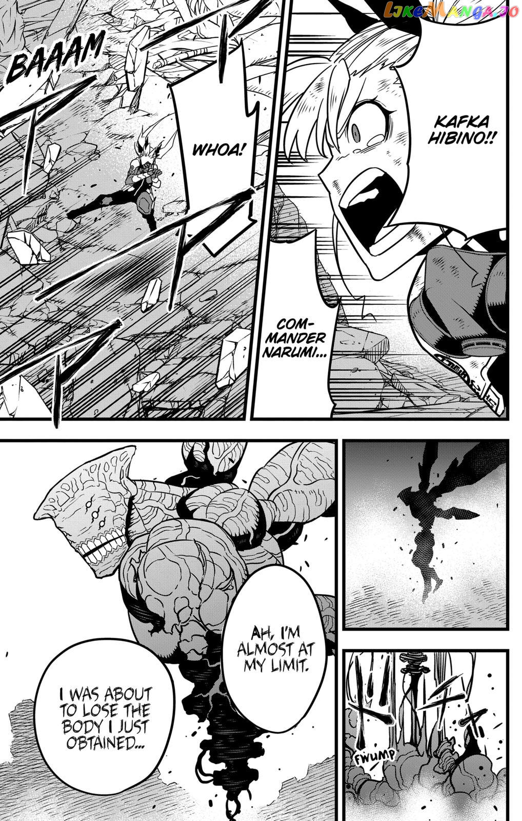 Kaiju No. 8 chapter 53 - page 14