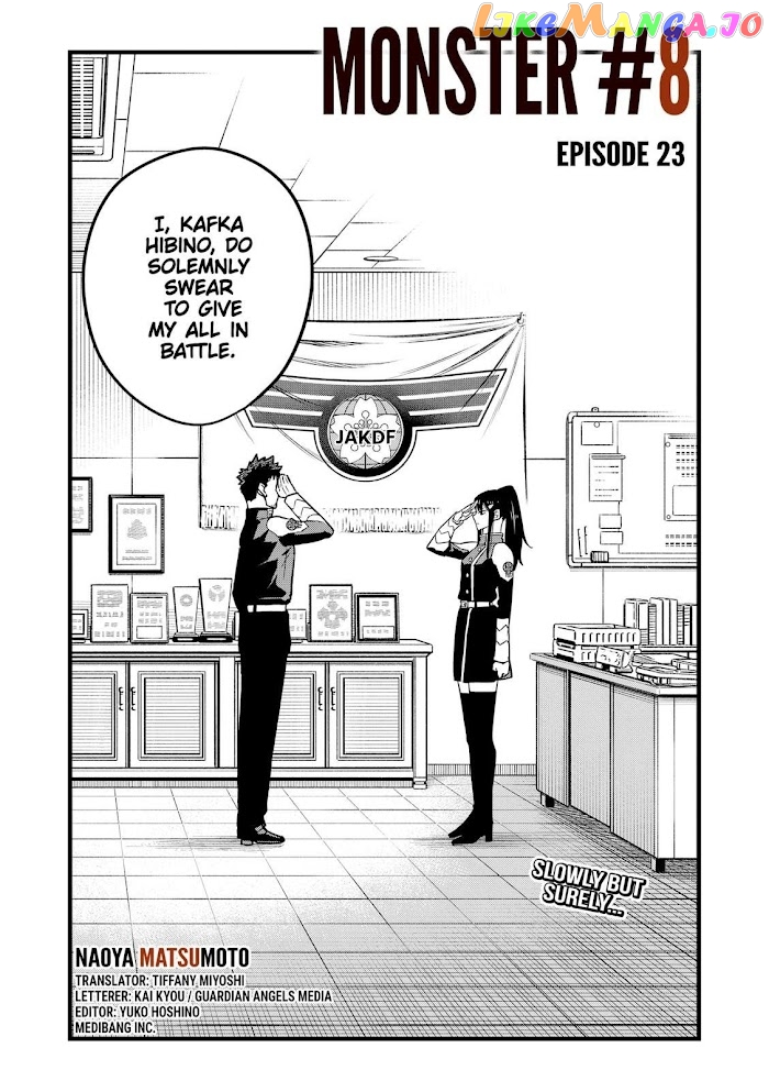 Kaiju No. 8 chapter 23 - page 2