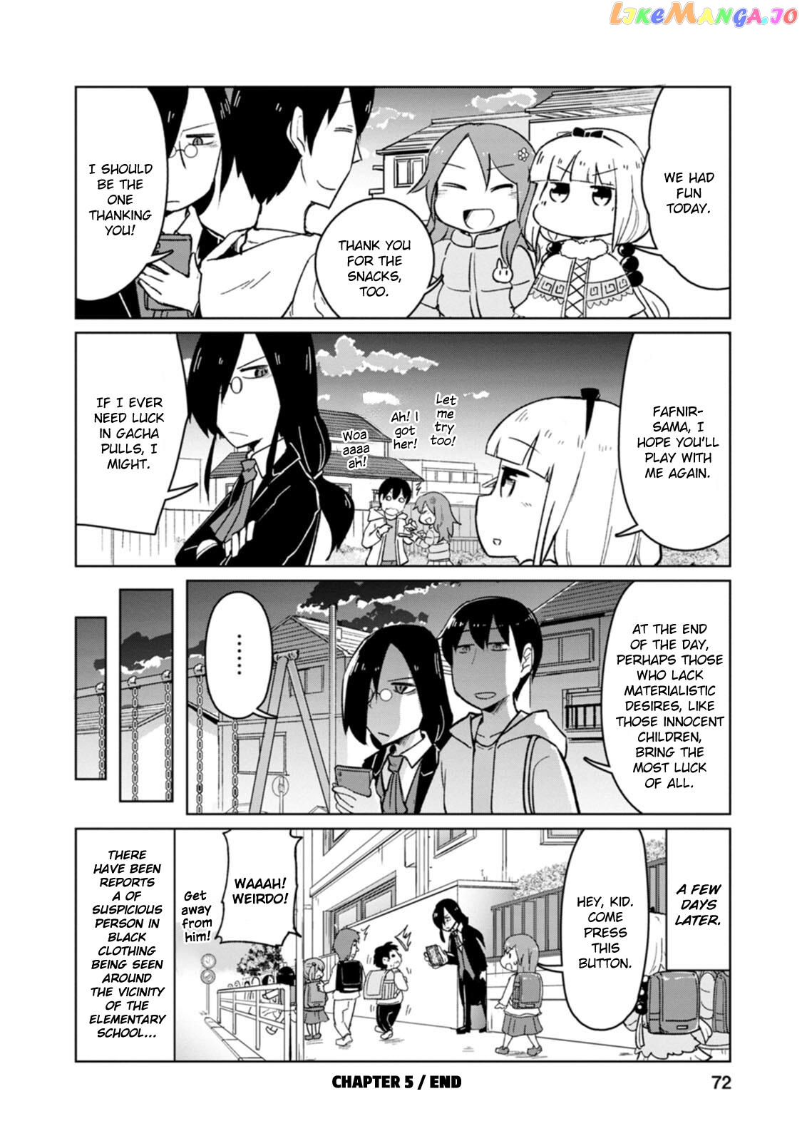 Kobayashi-san Chi no Maid Dragon: Okomorigurashi no Fafnir chapter 5 - page 12