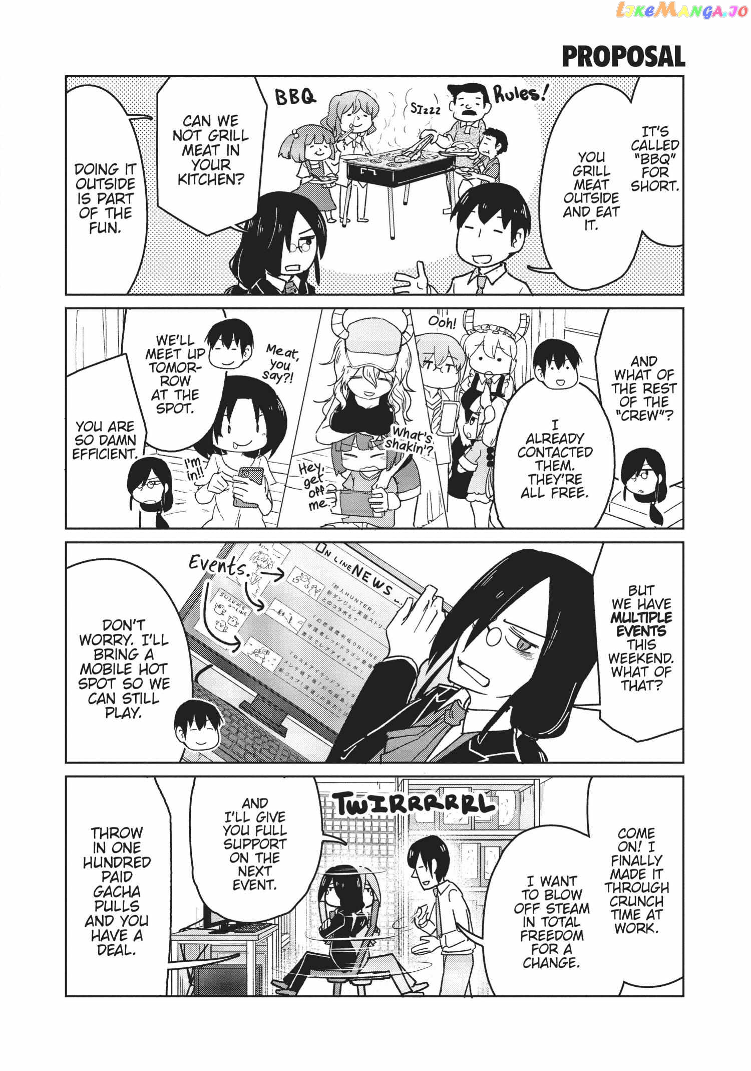 Kobayashi-san Chi no Maid Dragon: Okomorigurashi no Fafnir chapter 10 - page 3