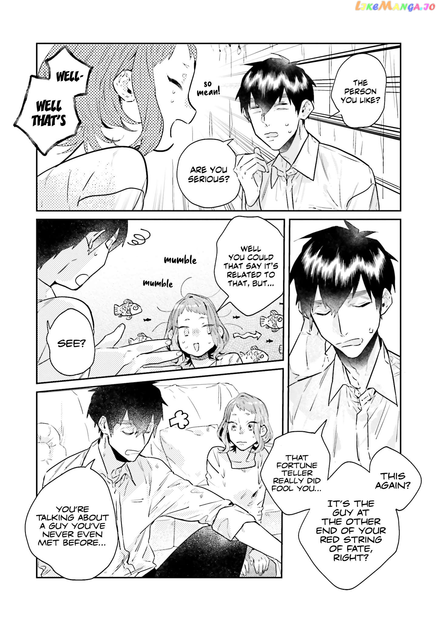 What He Who Doesn’t Believe In Fate Says Chapter 15.1 - page 8