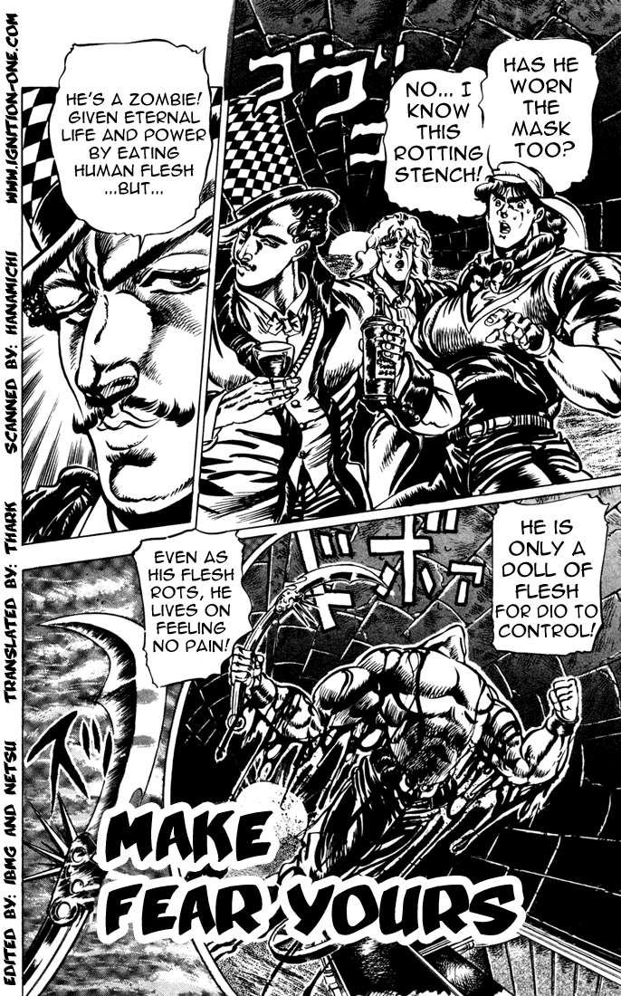 Jojo’s Bizarre Adventure Part 1 – Phantom Blood chapter 22 - page 1